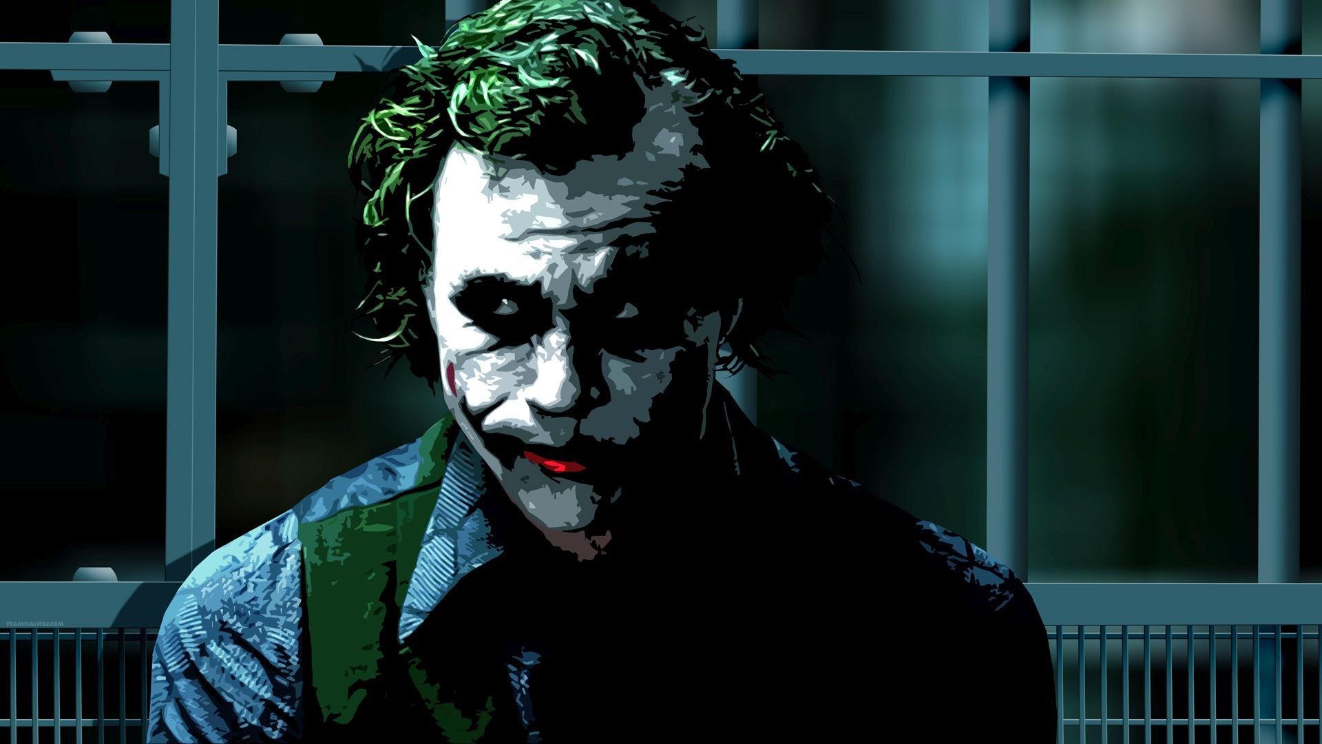 Joker Hd Wallpapers 1080p - Dark Knight Joker Hd - HD Wallpaper 