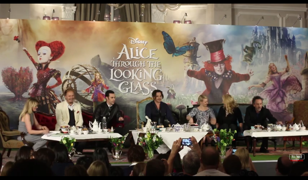 Alice Through The Looking Glass Press Conference - News Conference - HD Wallpaper 