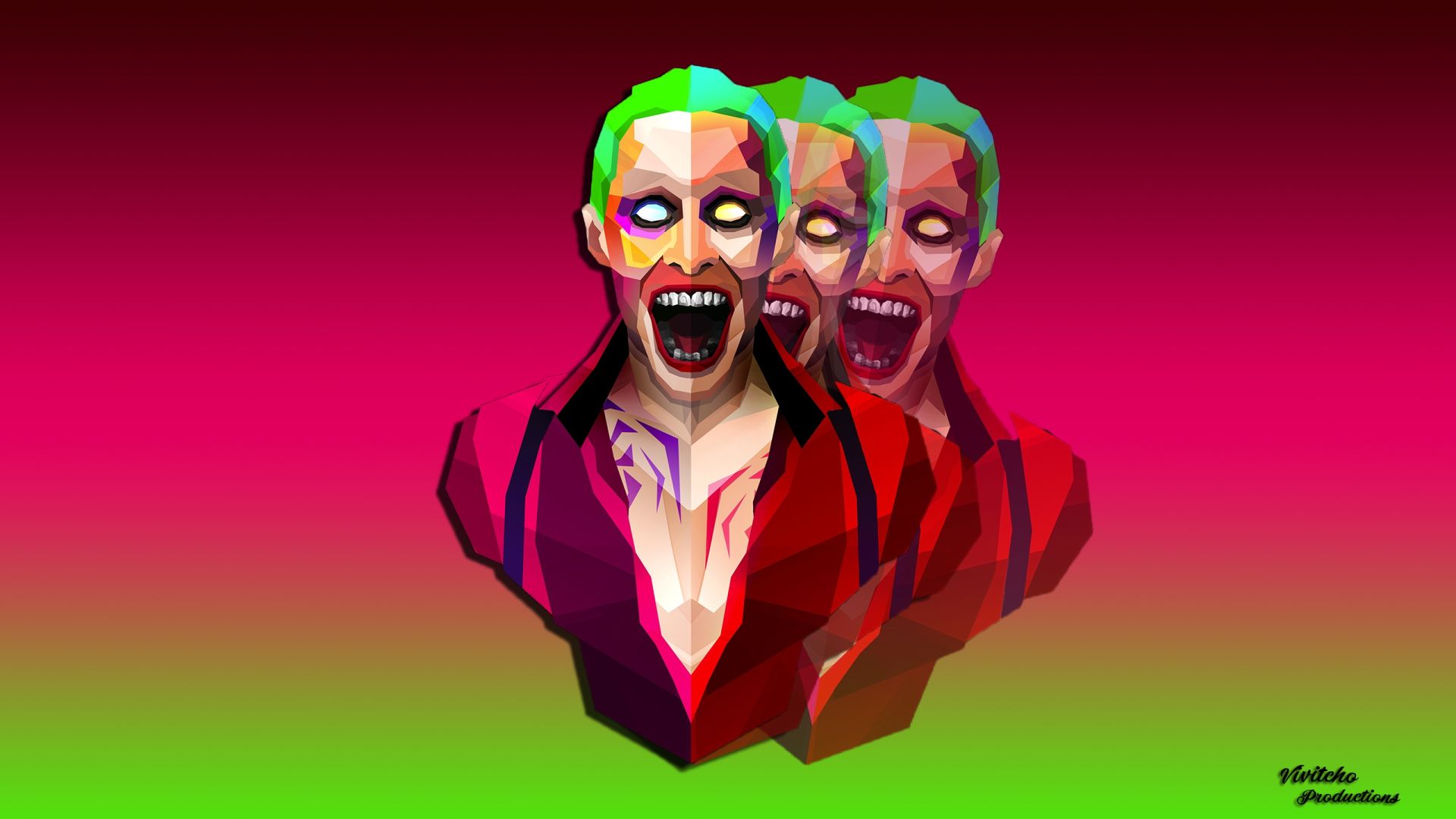 Suicide Squad Joker Art, Free Desktop Wallpaper - Joker Hd Suicide Squad  Joker - 1920x1080 Wallpaper 
