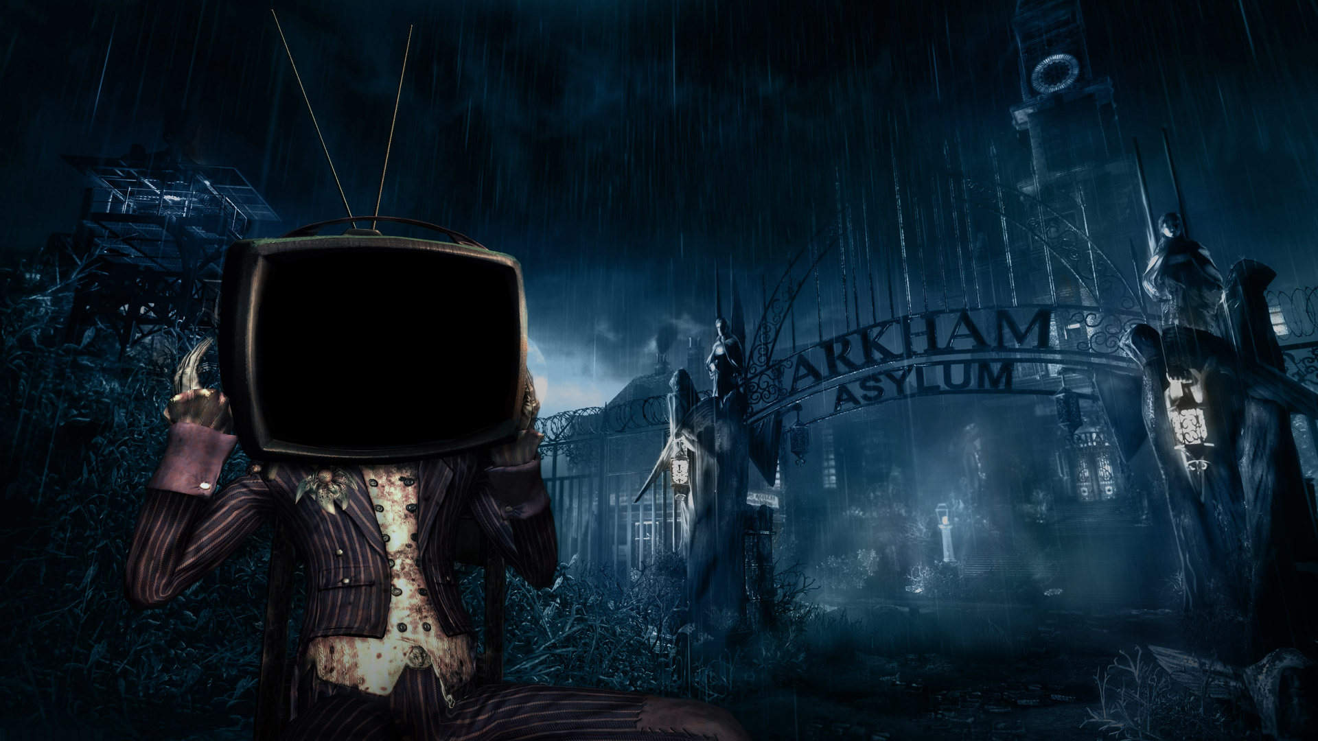 Arkham Asylum Wallpaper In - HD Wallpaper 