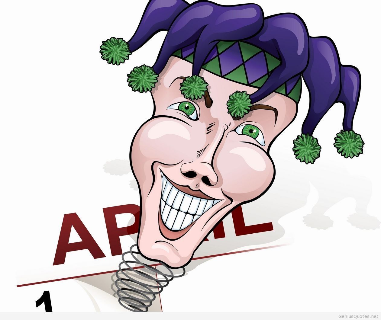 April Fool's Day Prank Cartoon - HD Wallpaper 