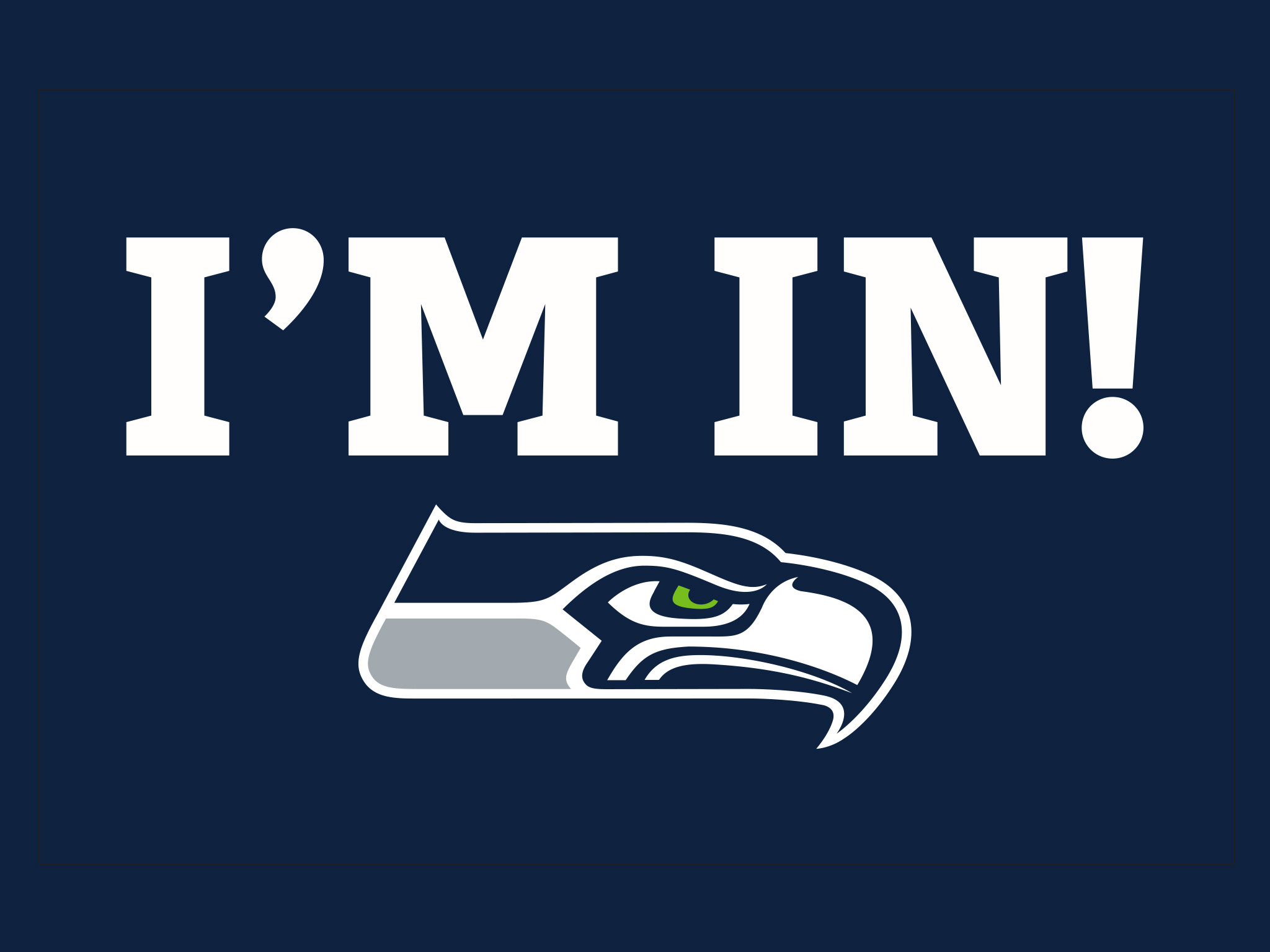 Facebook Wallpaper Quotes - 12th Man Seahawks - HD Wallpaper 