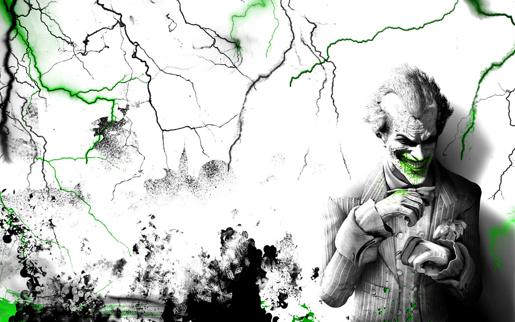 Joker Arkham City - HD Wallpaper 