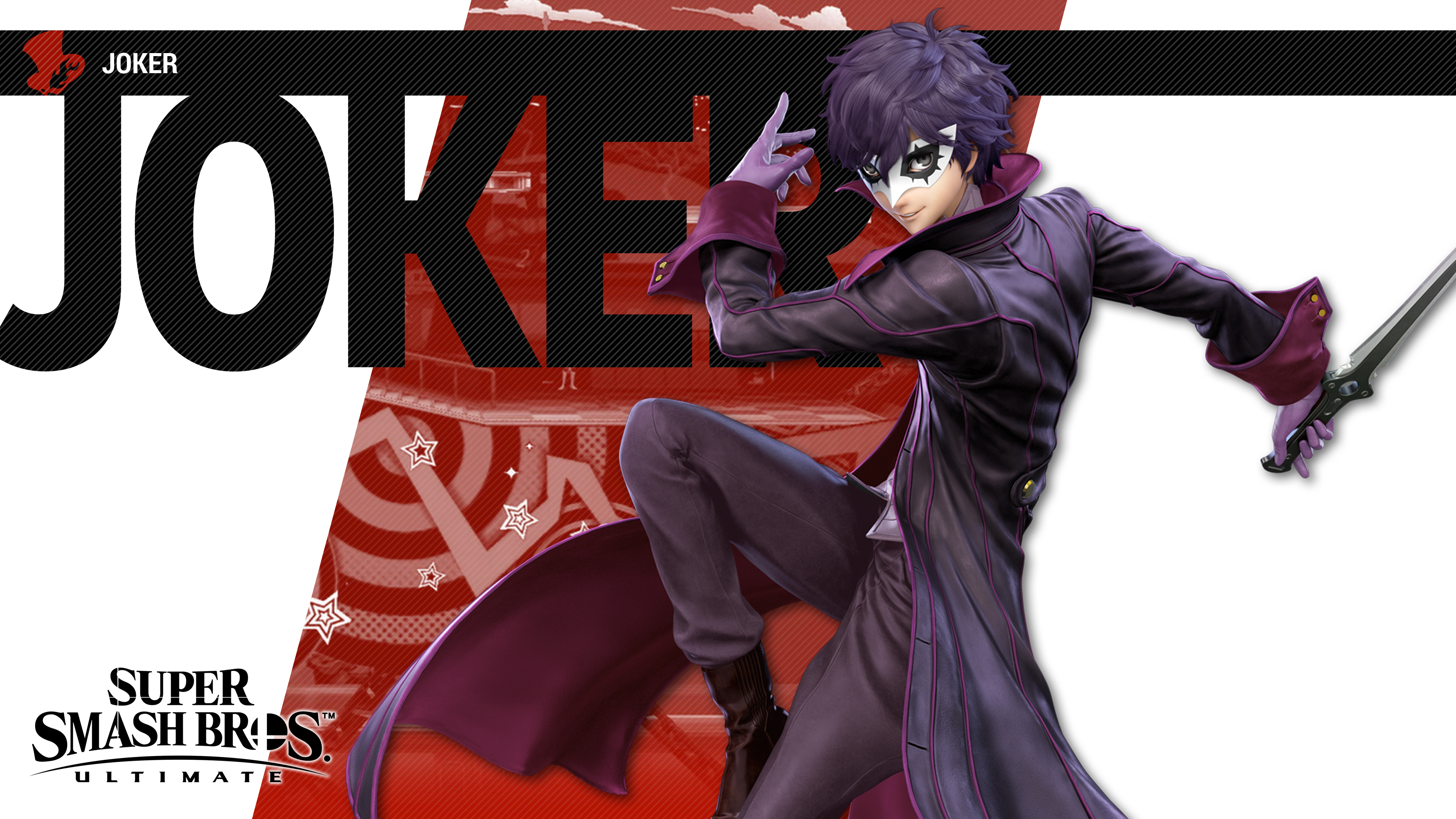 Super Smash Bros Ultimate Joker - HD Wallpaper 