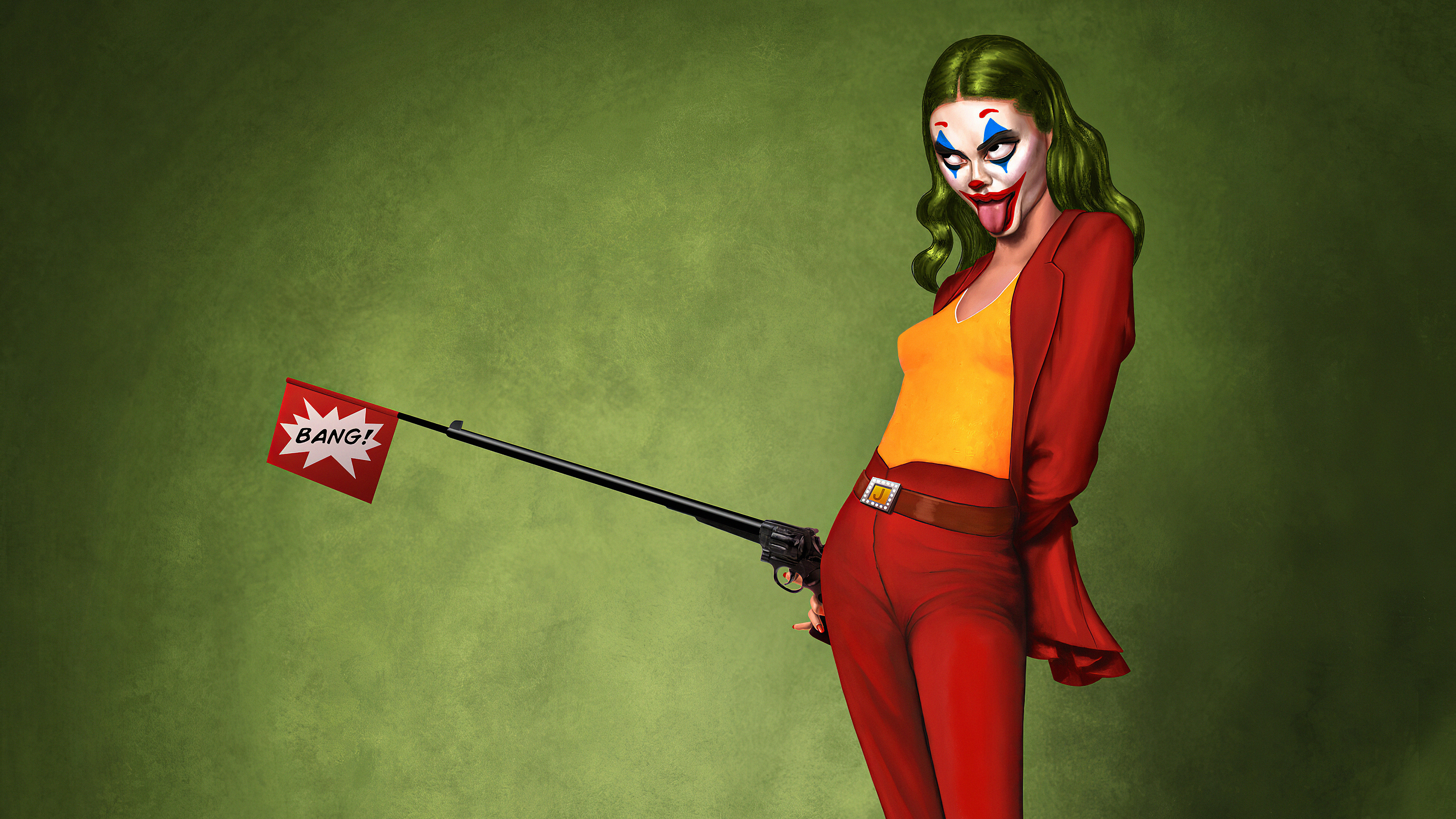 Lady Joker Art - Lady Joker - HD Wallpaper 