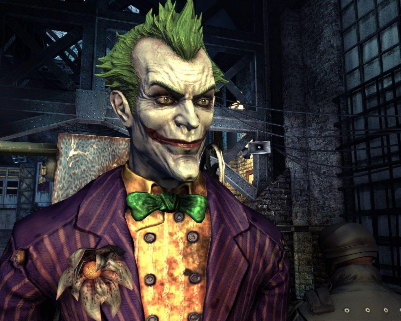 Joker Arkham Asylum Game - HD Wallpaper 
