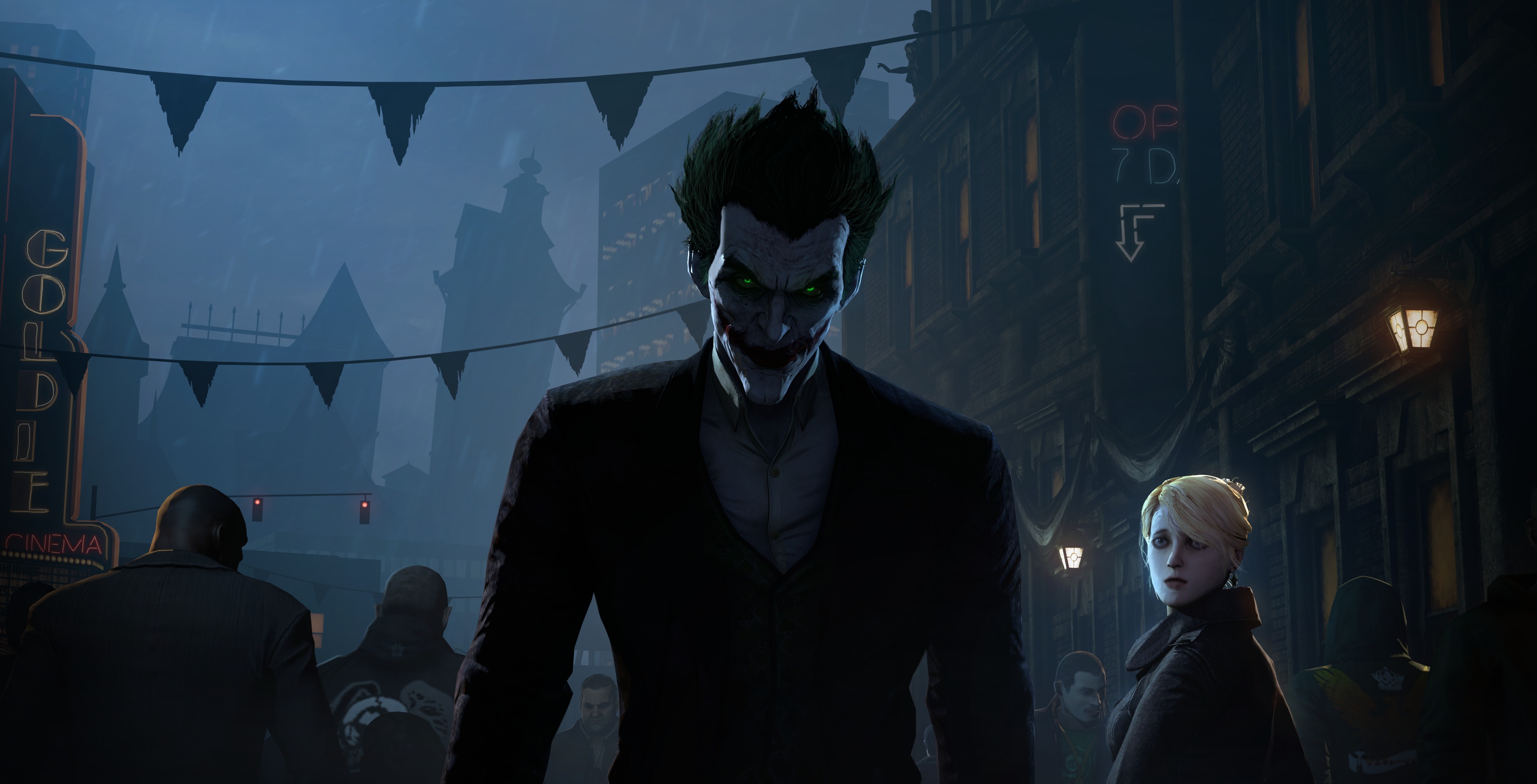 Batman Arkham Origins Joker - HD Wallpaper 