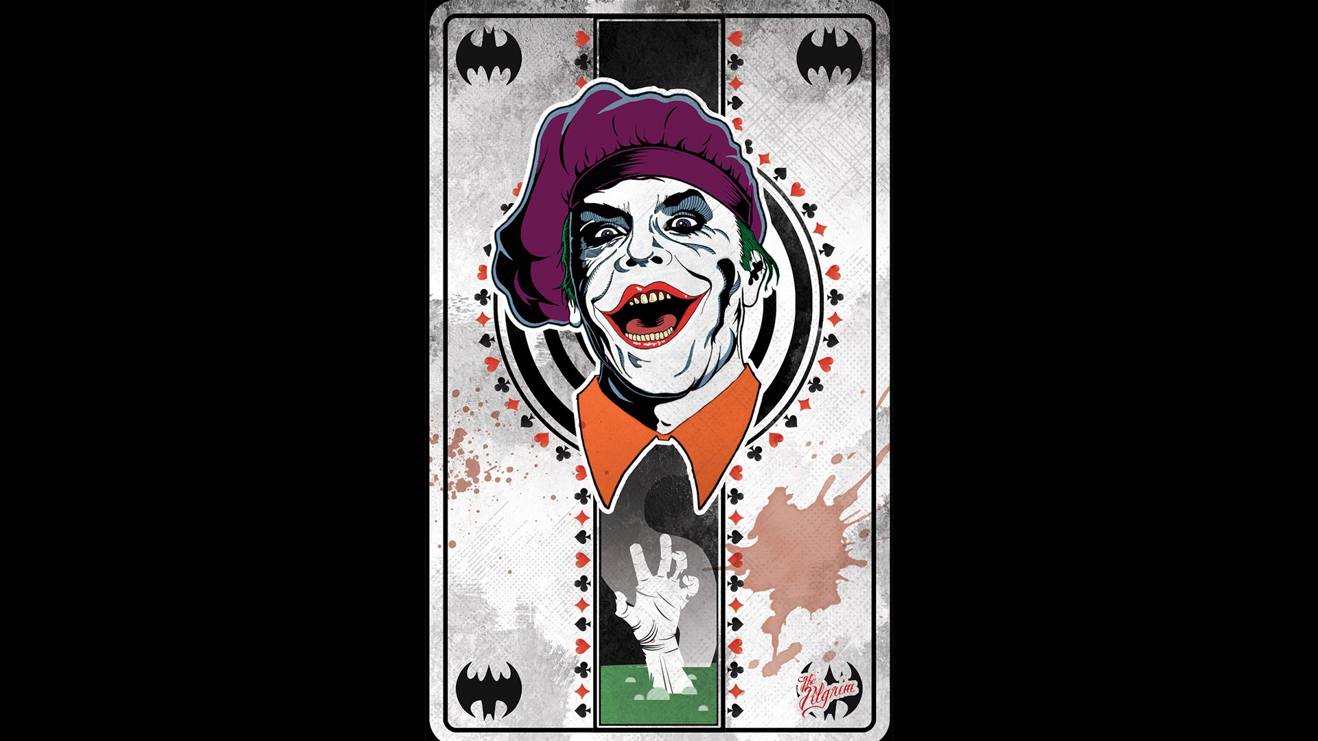 Joker Jack Nicholson Wallpaper Iphone - HD Wallpaper 