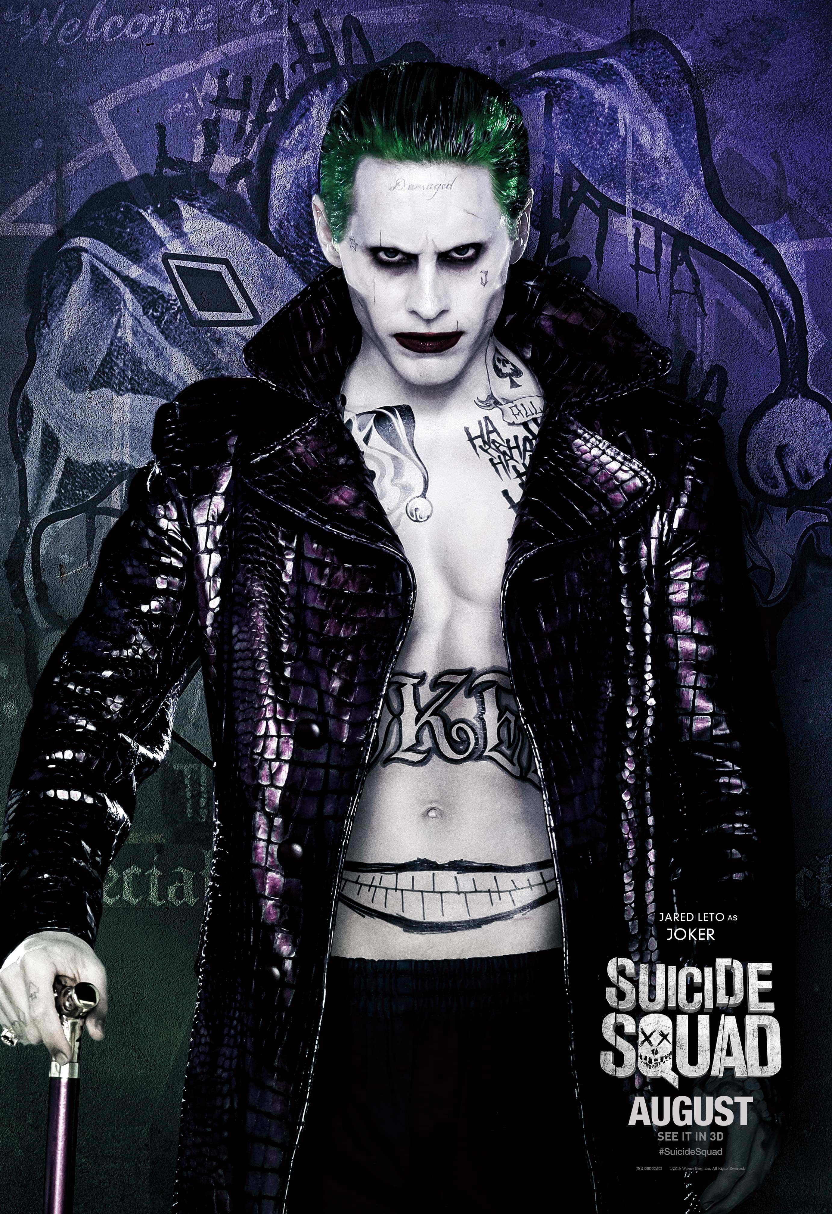 Suicide Squad Beautiful - Suicide Squad Joker Hd Wallpaper Download - HD Wallpaper 