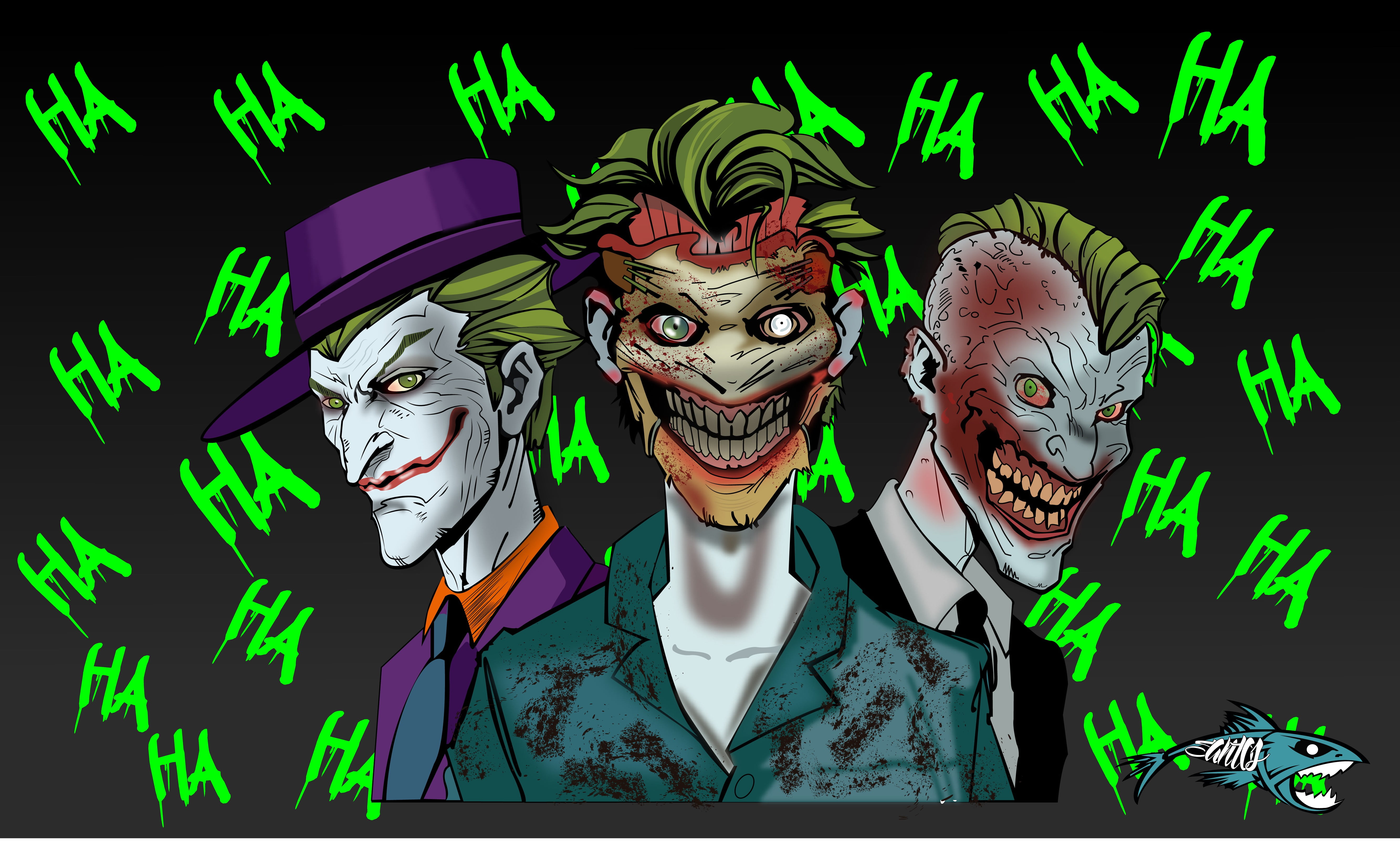Joker Wallpaper Comic - HD Wallpaper 