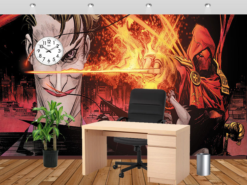 Batman Vs Joker Office - Batman White Knight Sequel - HD Wallpaper 