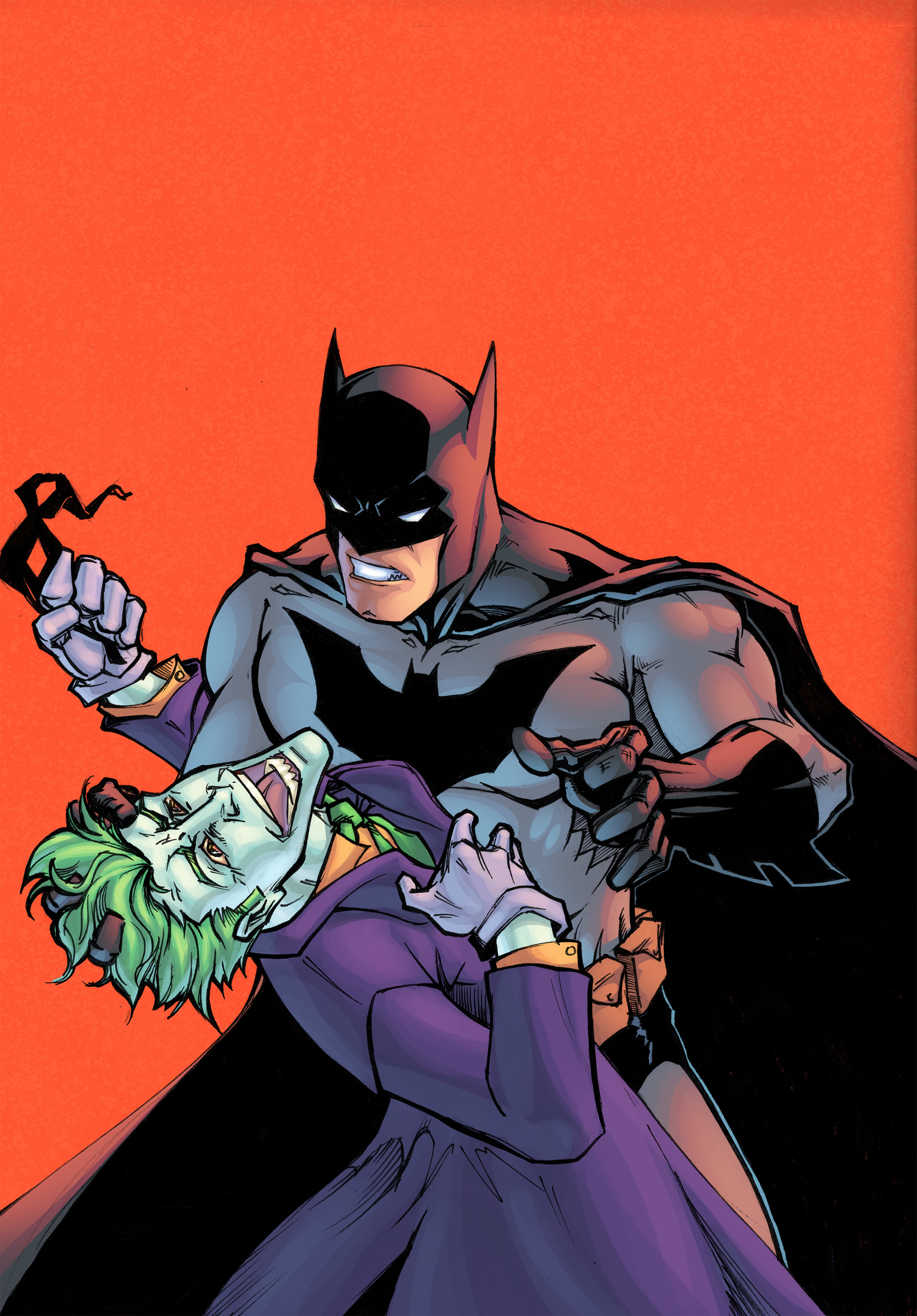 Batman Vs Jeremiah - HD Wallpaper 