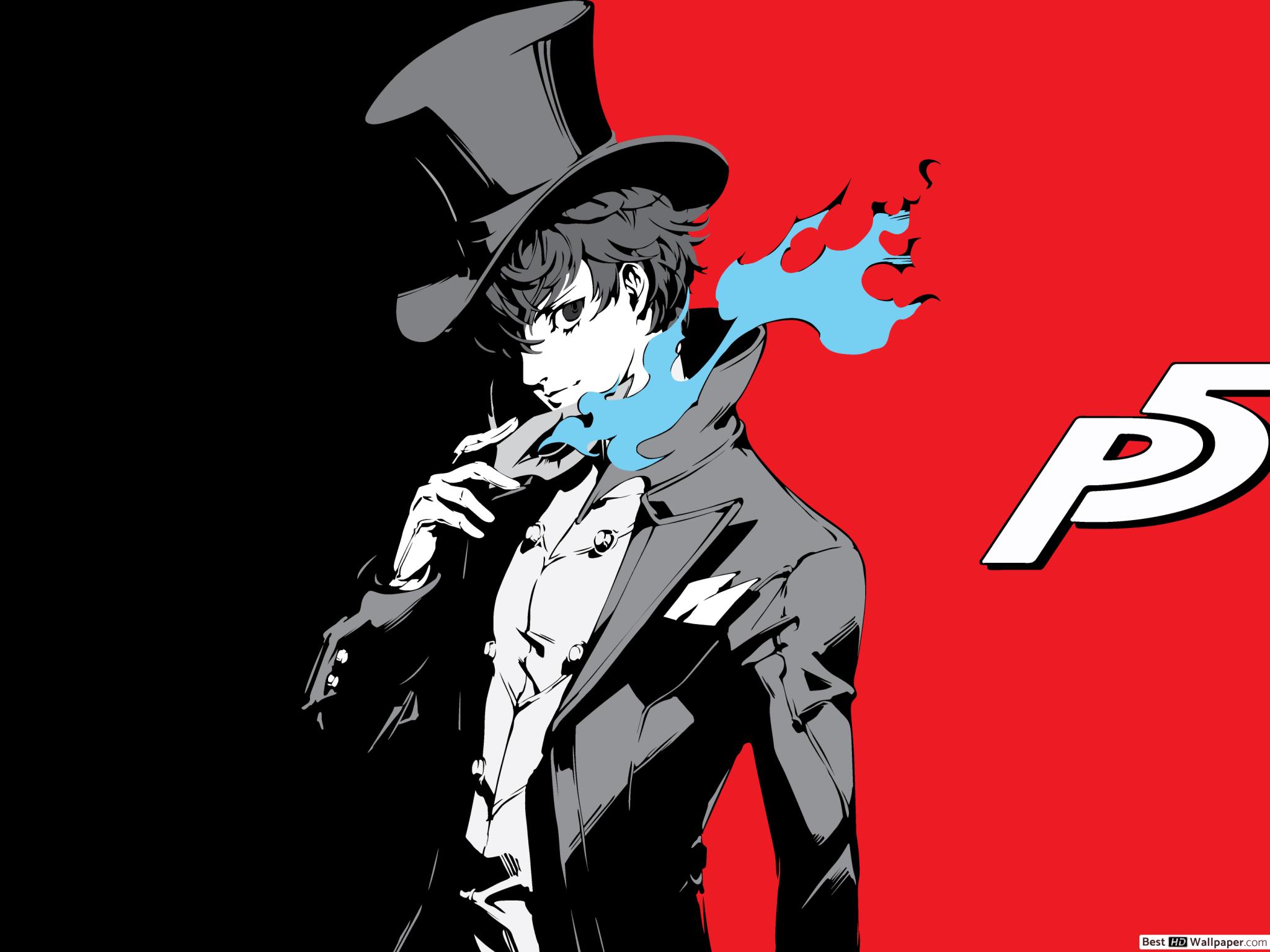 Joker Persona 5 Wallpaper Hd 48x1536 Wallpaper Teahub Io