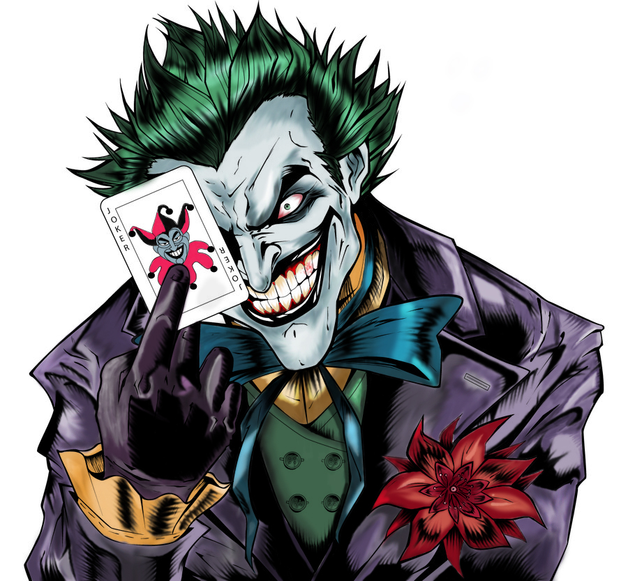 Joker Cartoon - 900x833 Wallpaper 