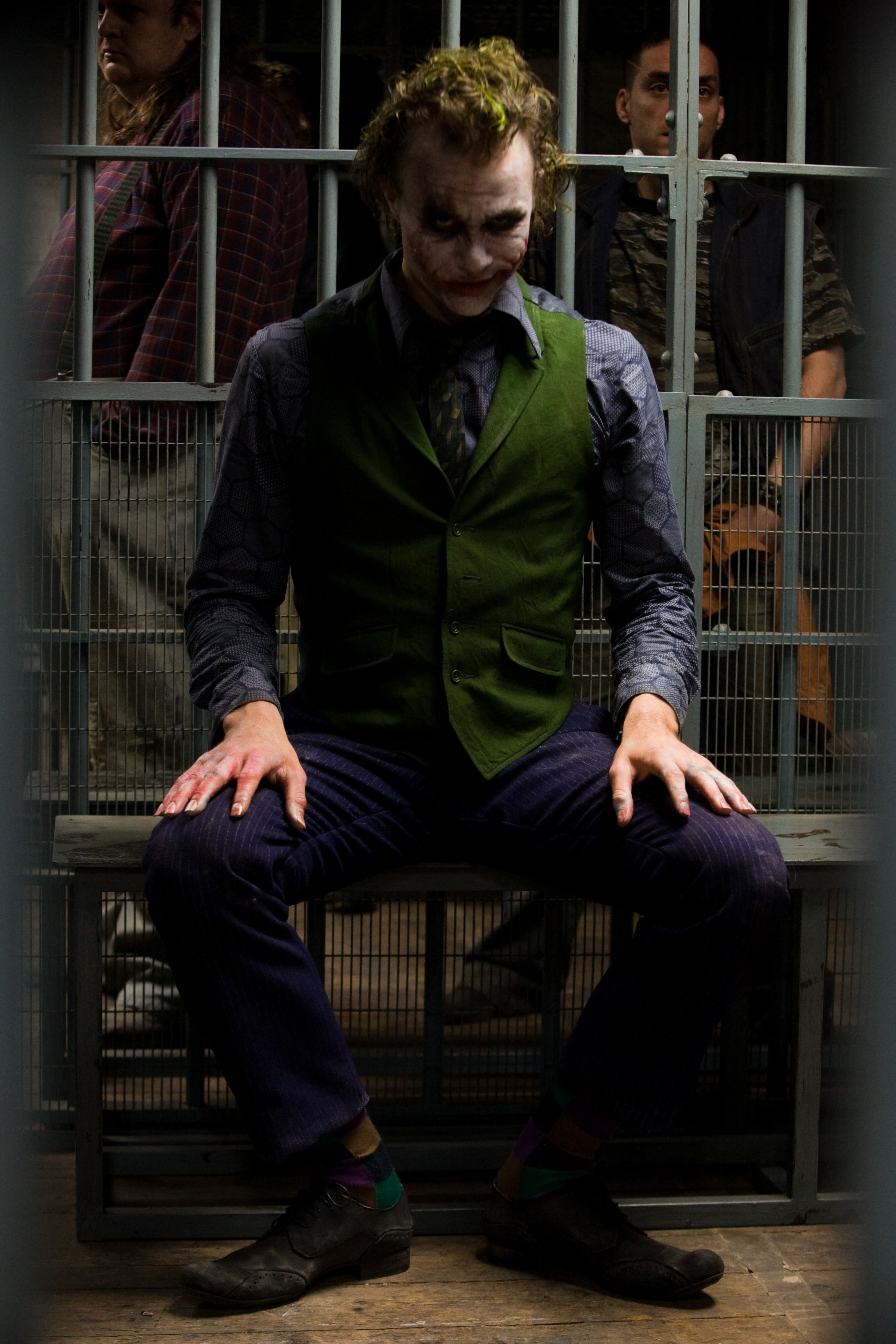 Heath Ledger Joker Cell - HD Wallpaper 