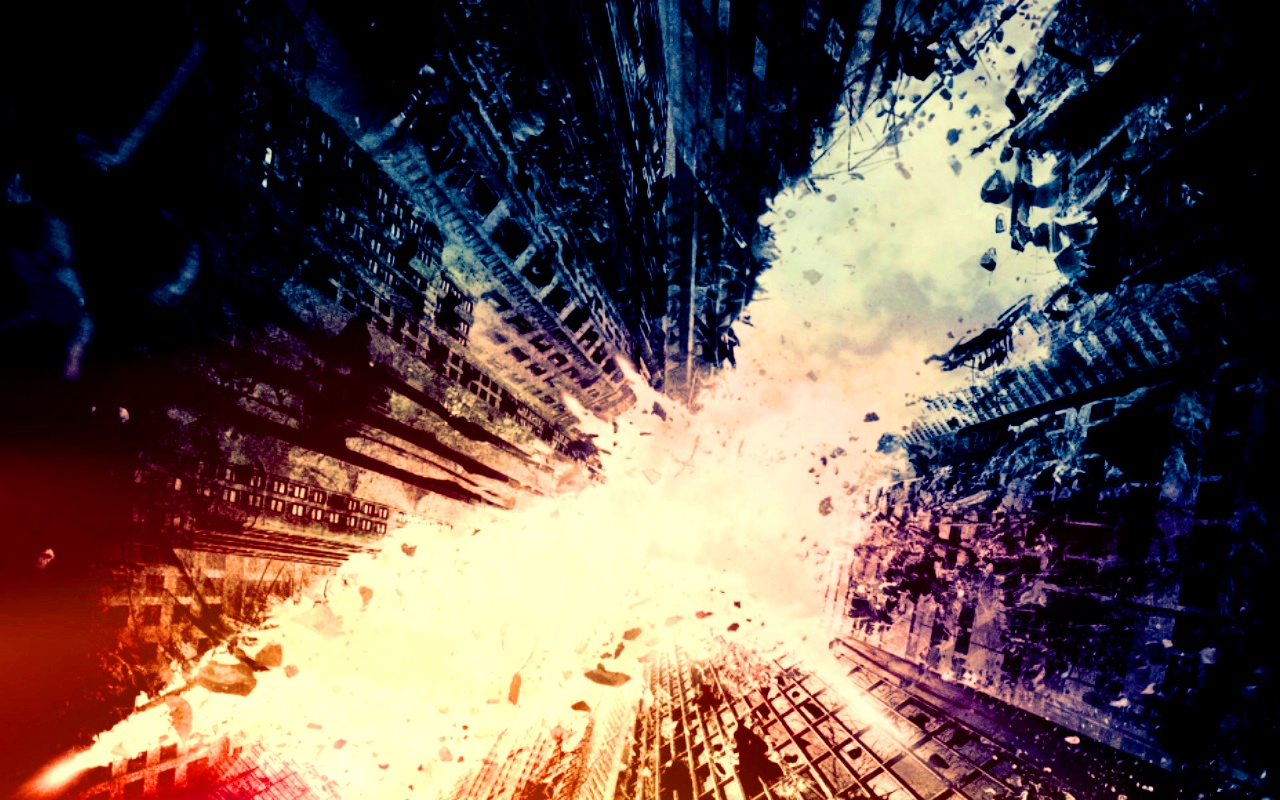 Bat Symbol - Dark Knight Rises Teaser Poster - HD Wallpaper 