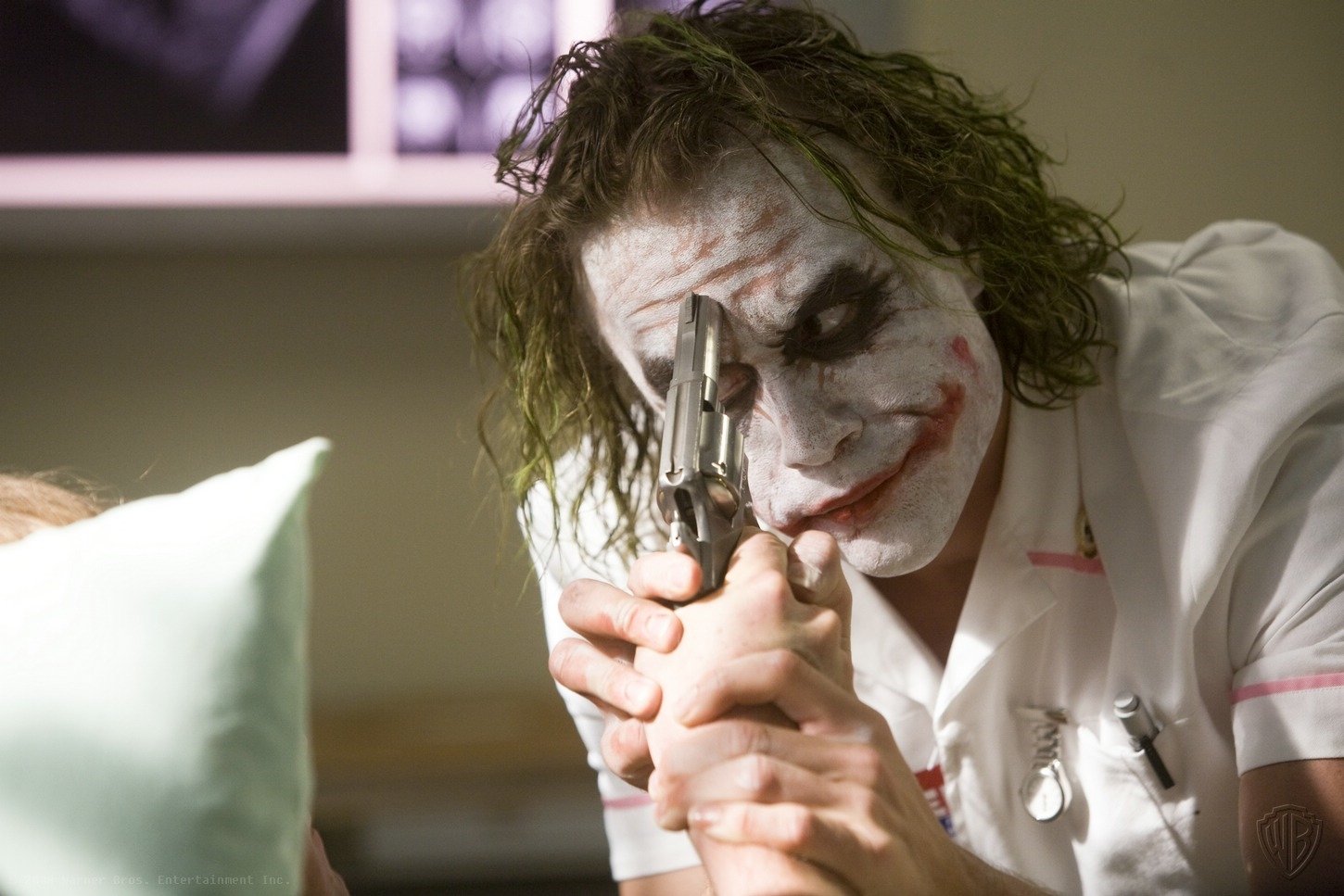 Joker And Harvey Dent Hospital Scene - HD Wallpaper 