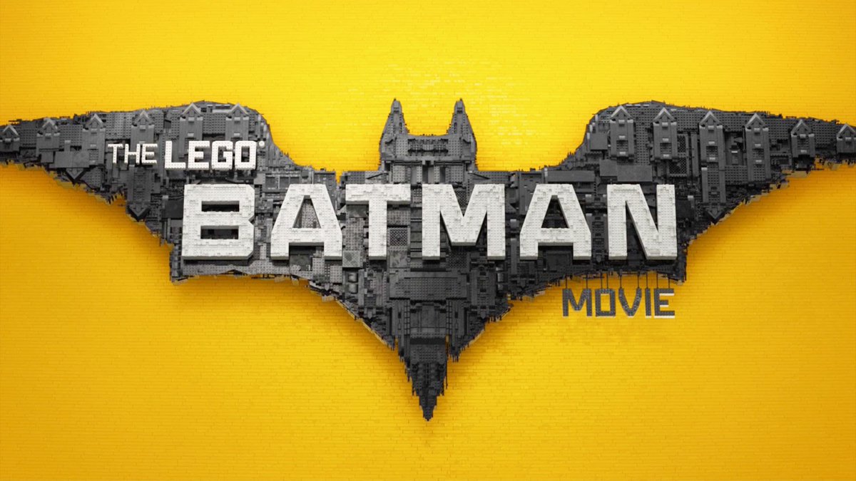 Lego Batman Movie Title - HD Wallpaper 