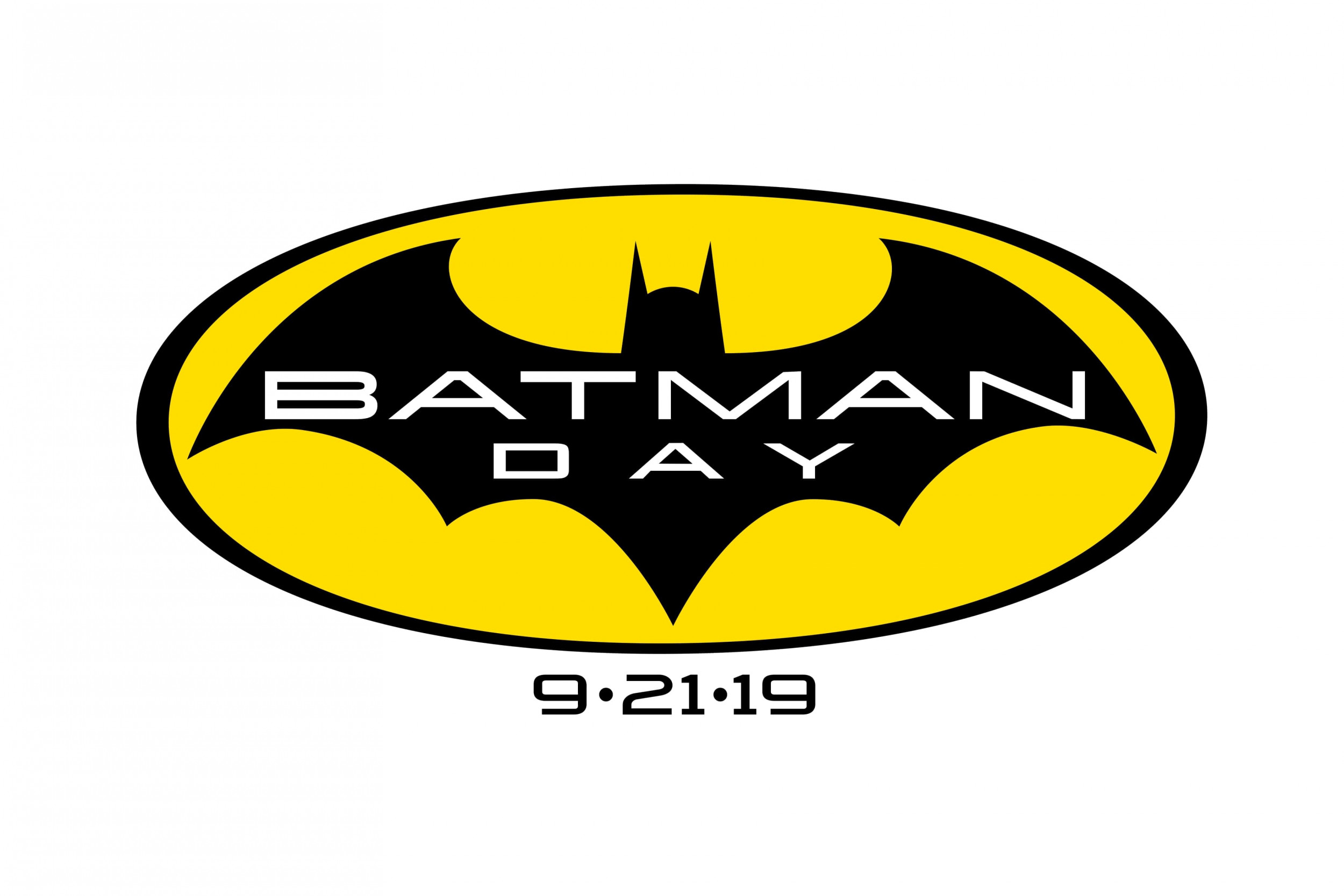 Batman Day Logo 80 Bat Signal - World Batman Day 2019 - HD Wallpaper 