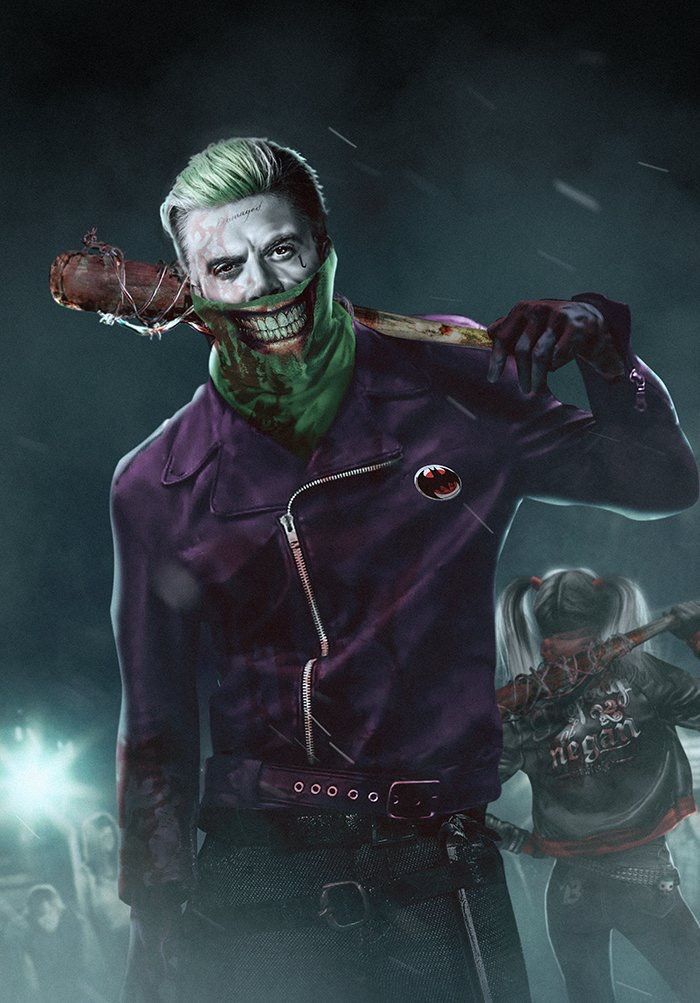 Negan X Harley Quinn - HD Wallpaper 