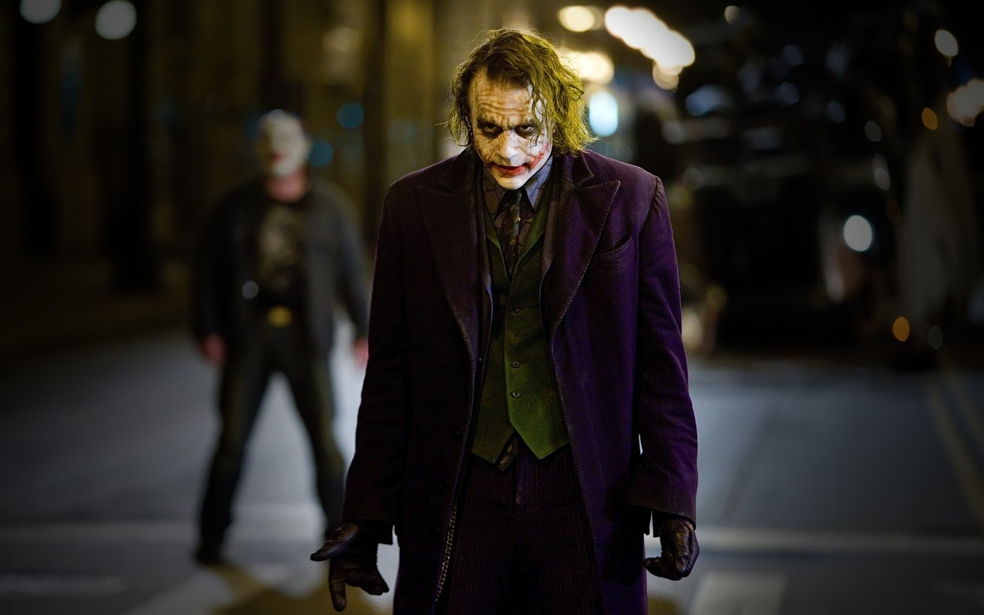 Movies Model Portrait Fashion Street Adult Woman Winter - Heath Ledger Joker - HD Wallpaper 