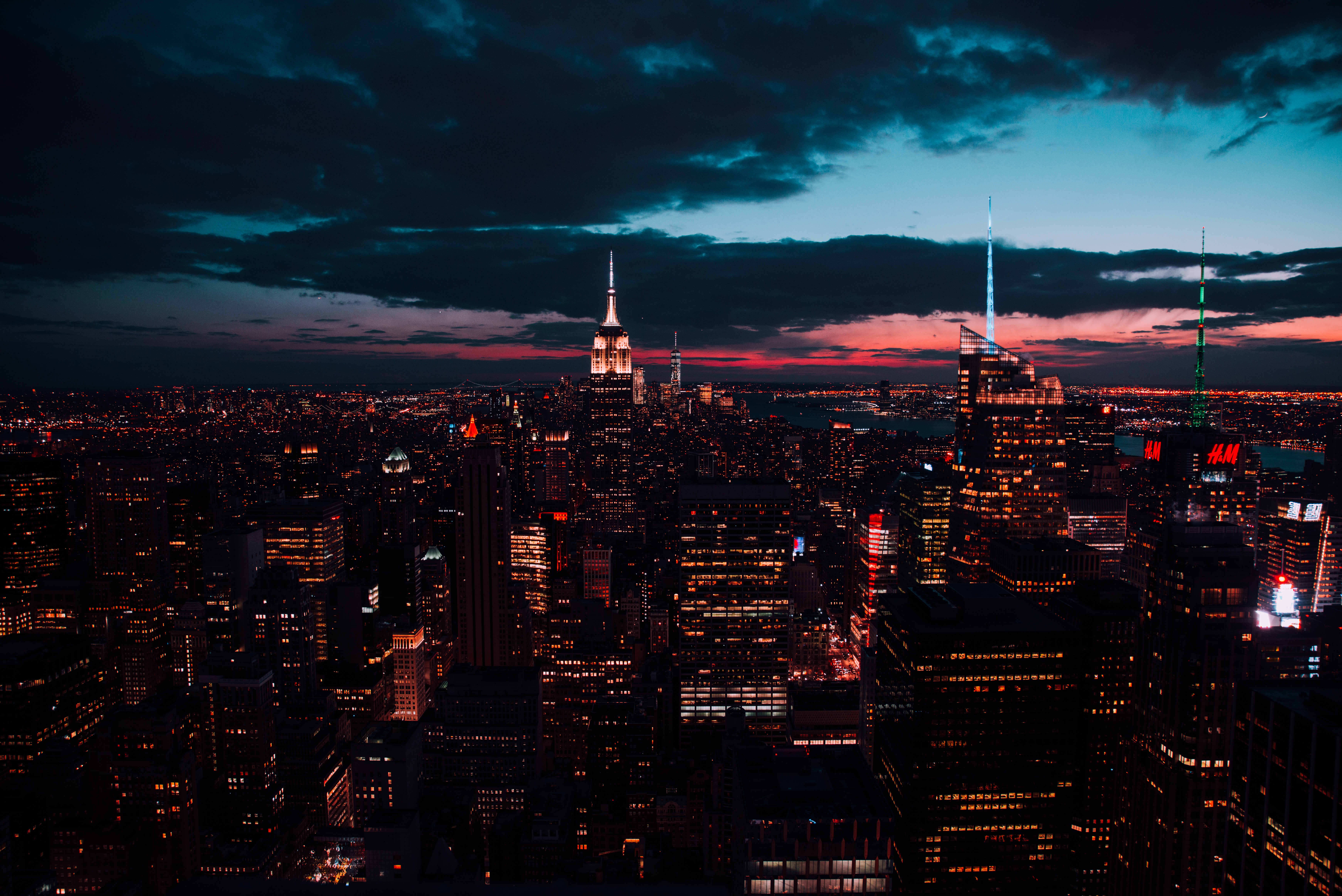 New York Night 4k - HD Wallpaper 