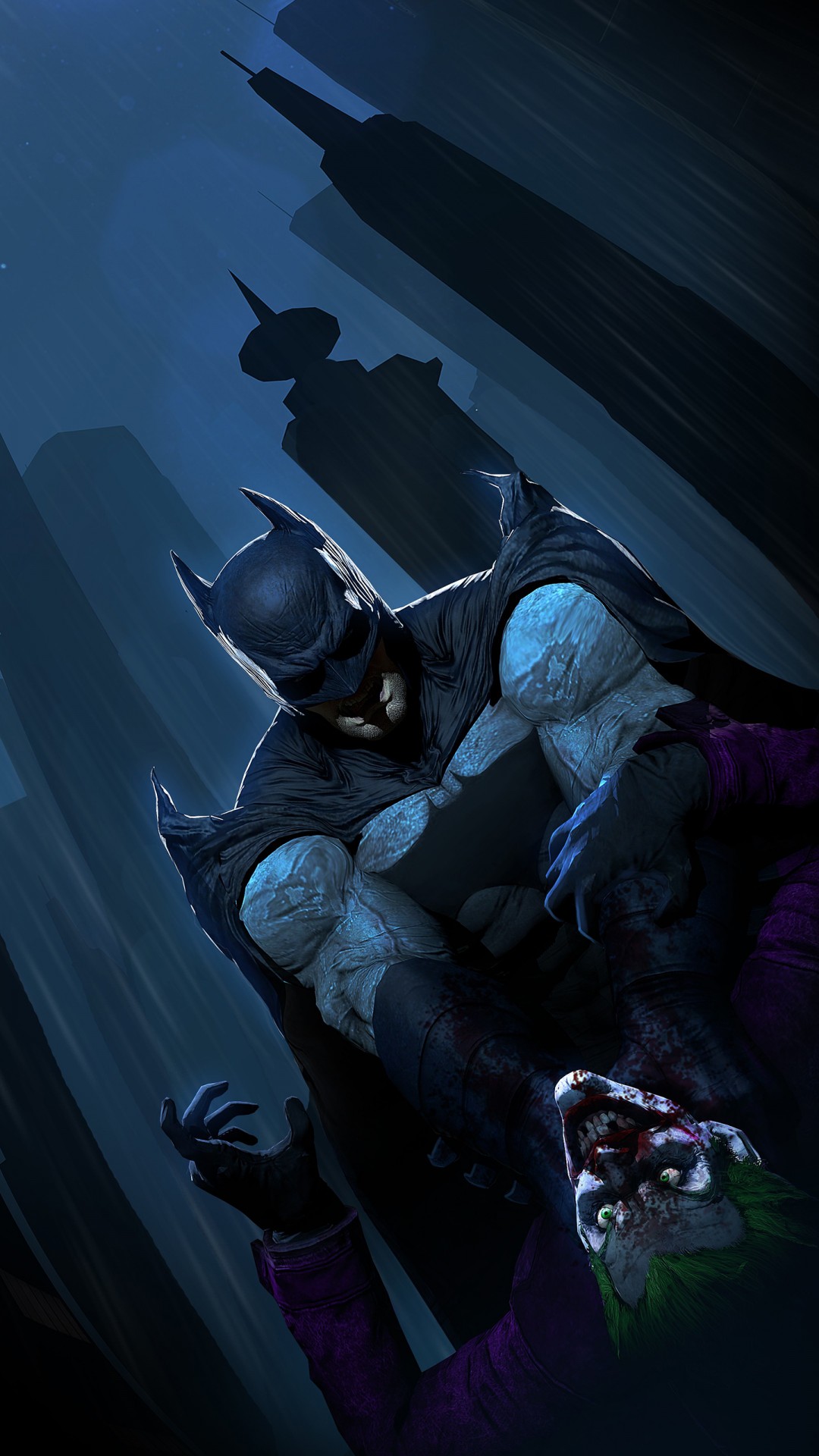 Batman Vs Joker Wallpaper - HD Wallpaper 