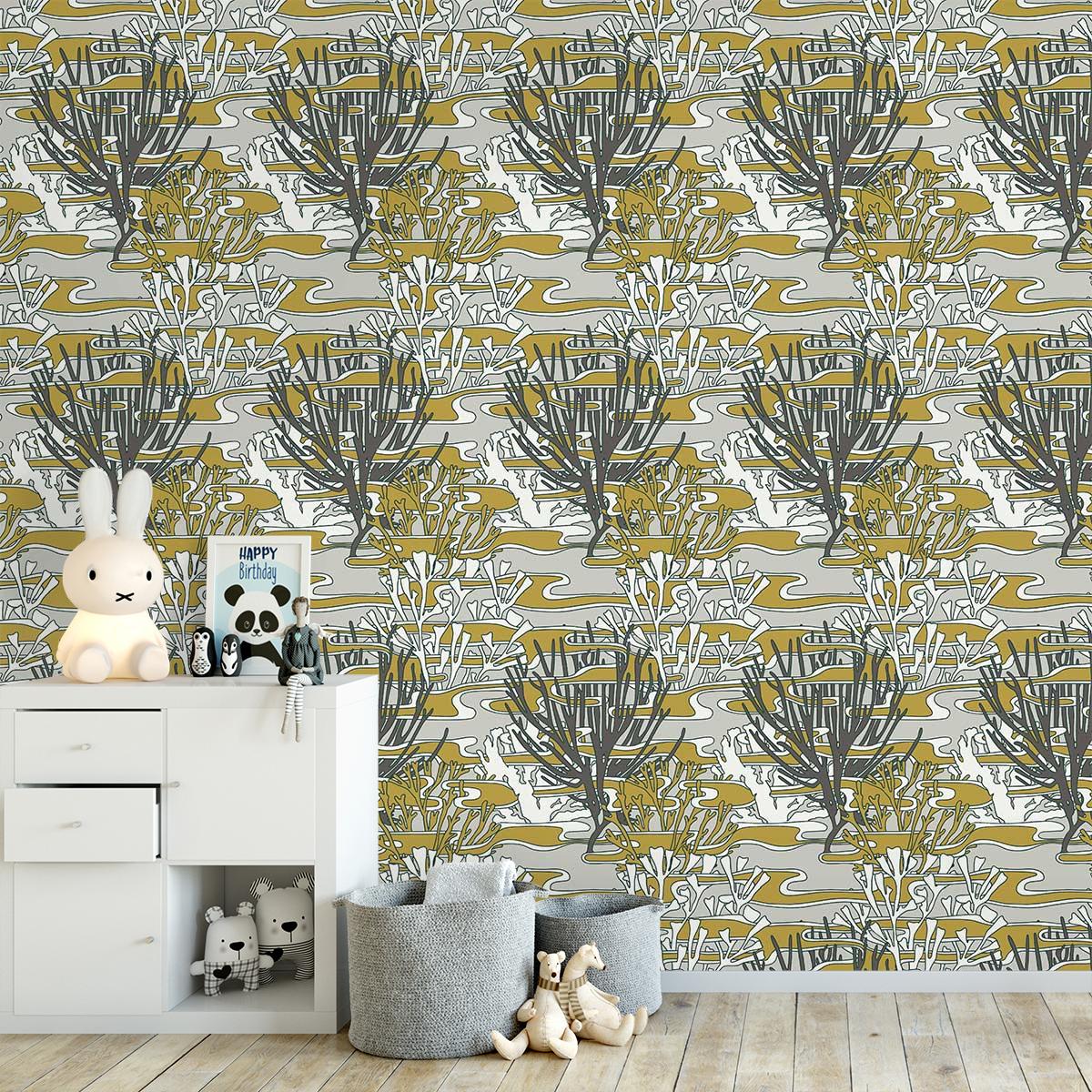 Coringa Wallpaper Nobilis Algue Cos254 Nobilis - Papier Peint Ralph Lauren - HD Wallpaper 