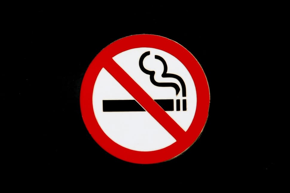 No Smoking Sign Preview - Poster In Non Communicable Diseases - HD Wallpaper 