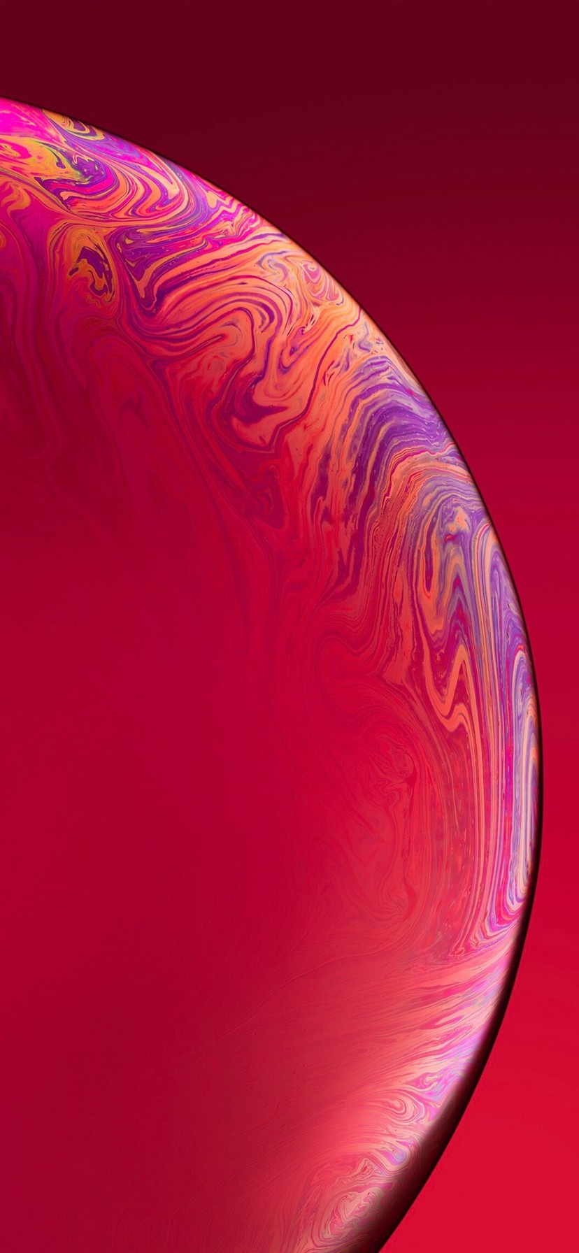 Iphone Xr Home Screen Wallpaper With High-resolution - Iphone 8 Plus Wallpaper Red - HD Wallpaper 
