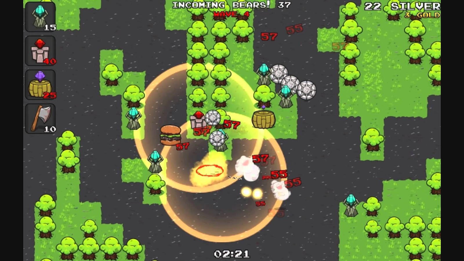 Extreme Burger Defense - HD Wallpaper 