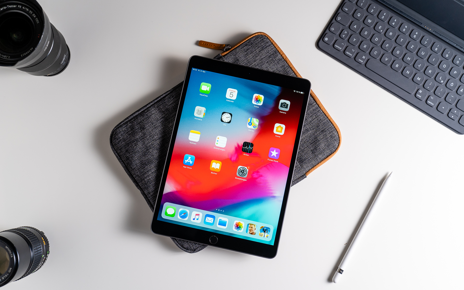 Ipad Air 2019 Review - Ipad Air 2019 Apple Pencil - HD Wallpaper 