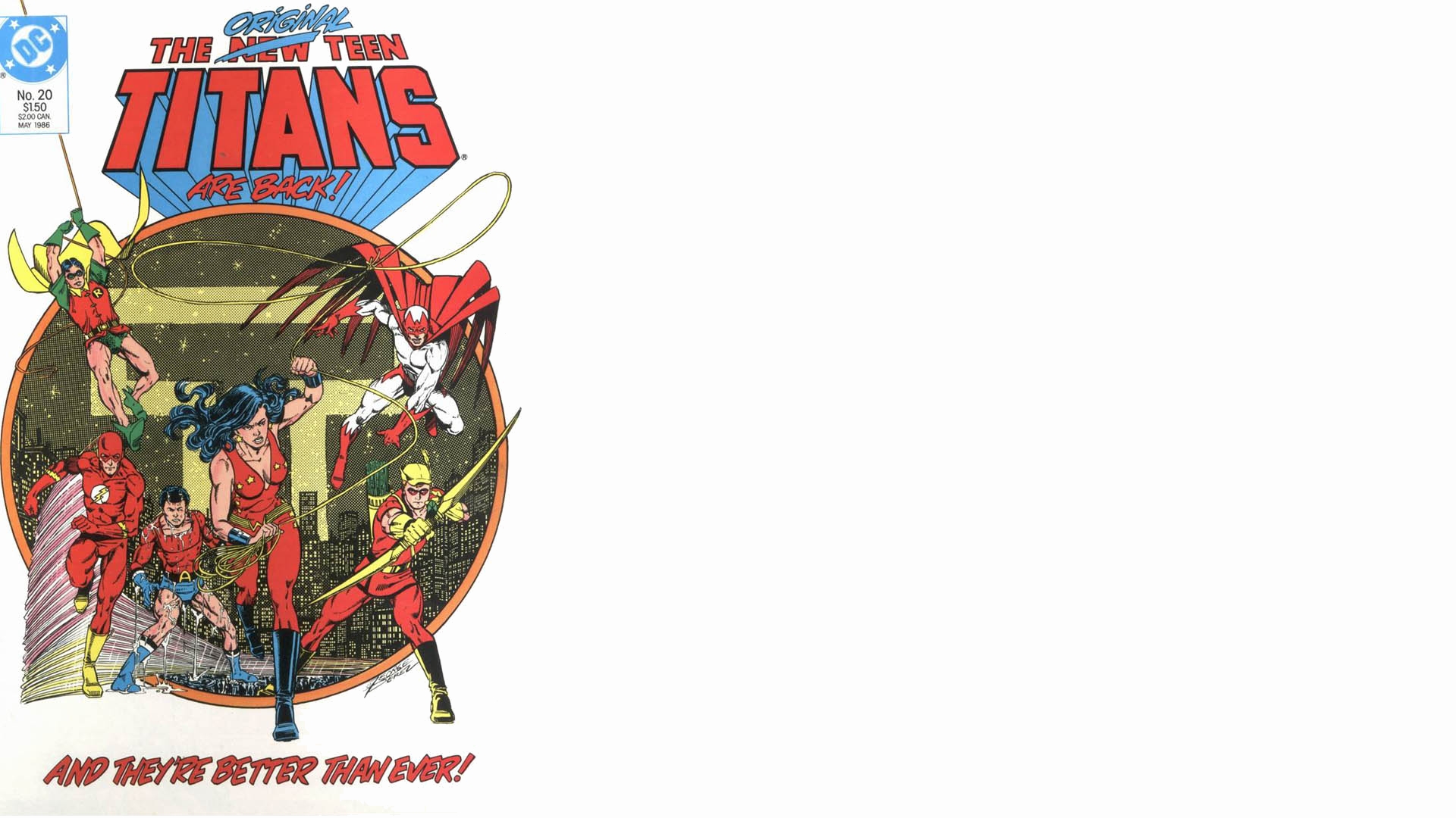 New Teen Titans 20 - HD Wallpaper 