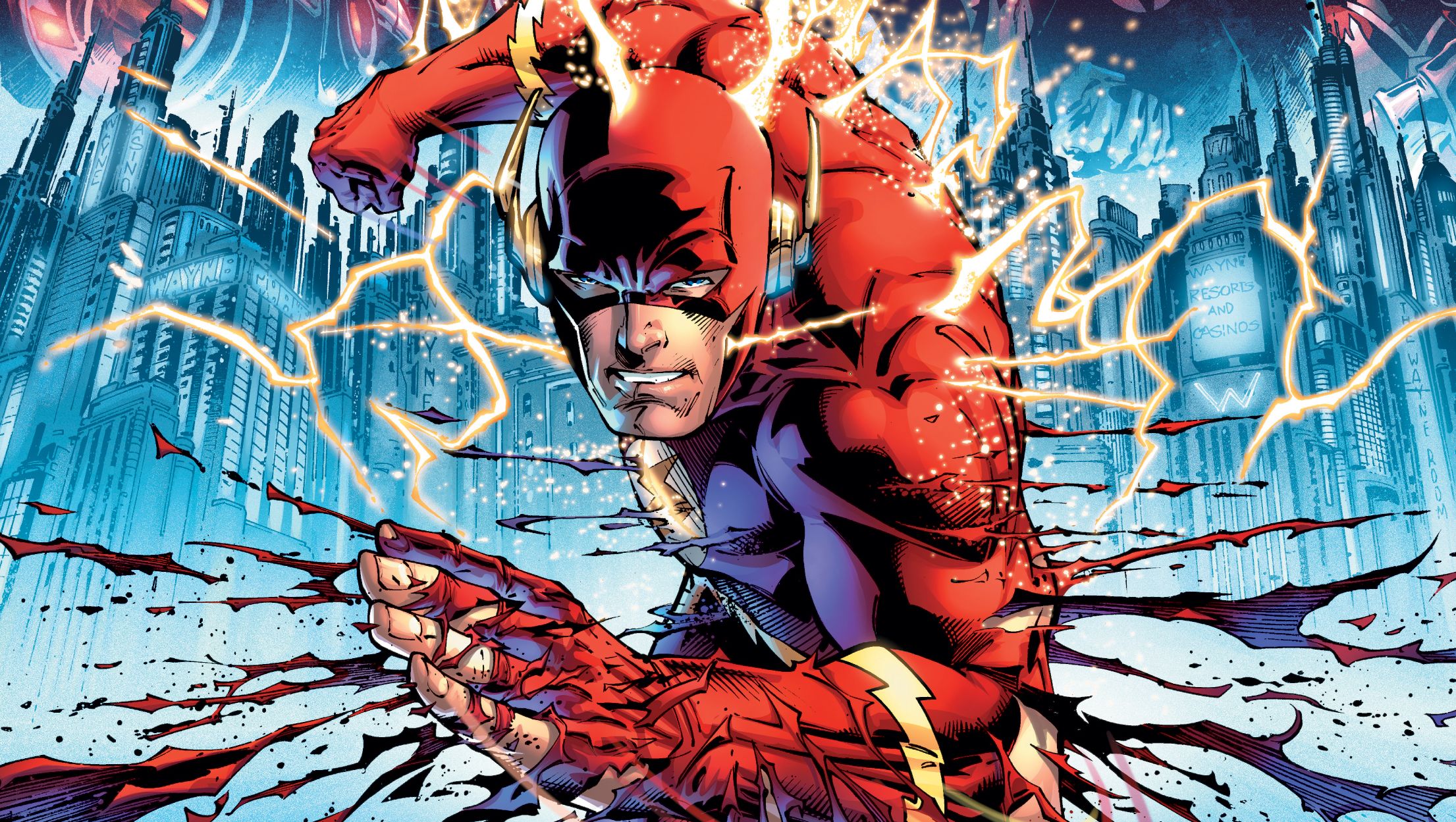 Flash Comic Wallpaper 4k - HD Wallpaper 