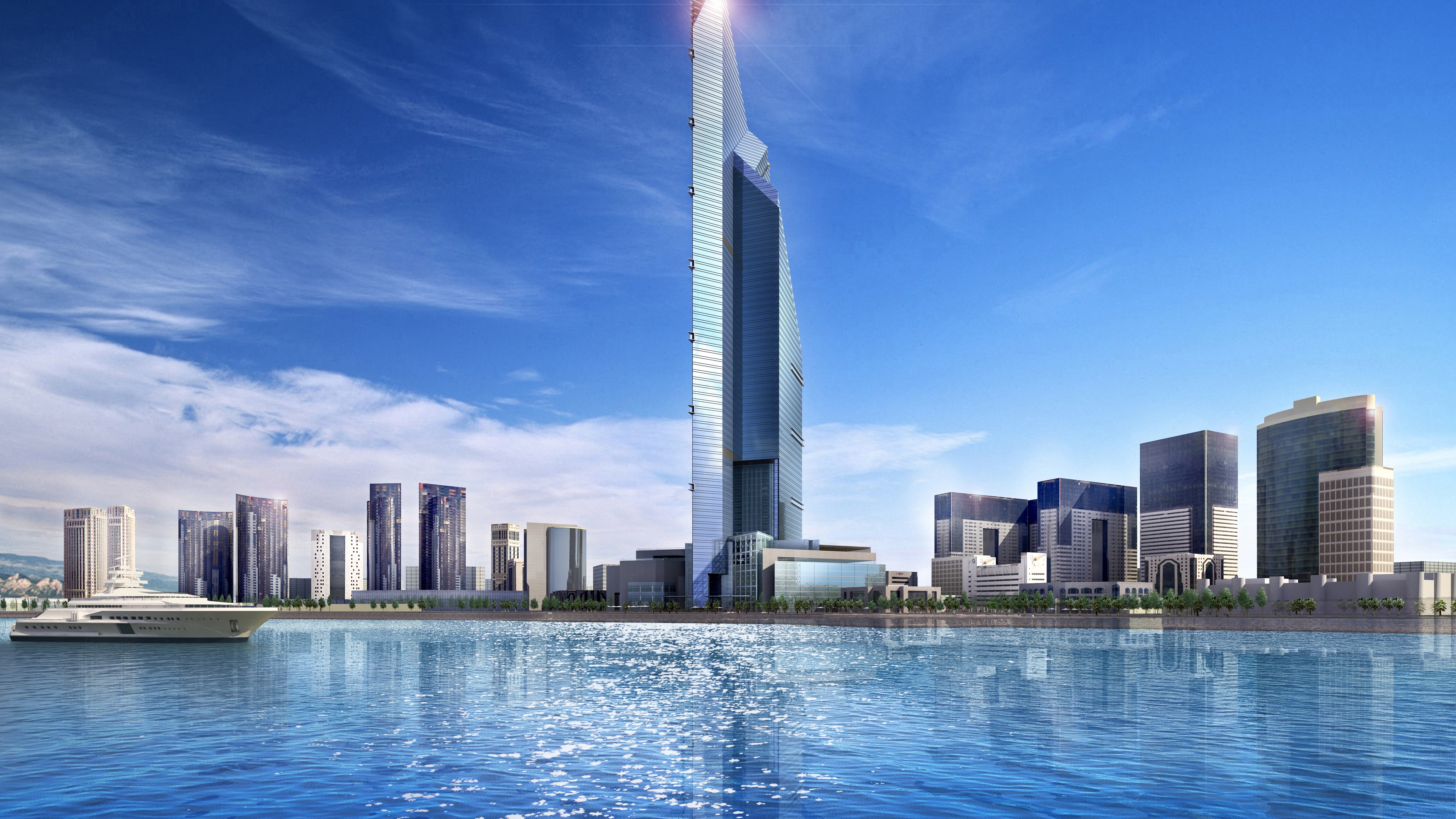 Dubai Towers Doha - HD Wallpaper 