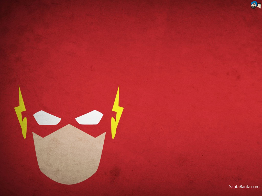 Cartoon Characters - Flash Super Hero Invitation - HD Wallpaper 