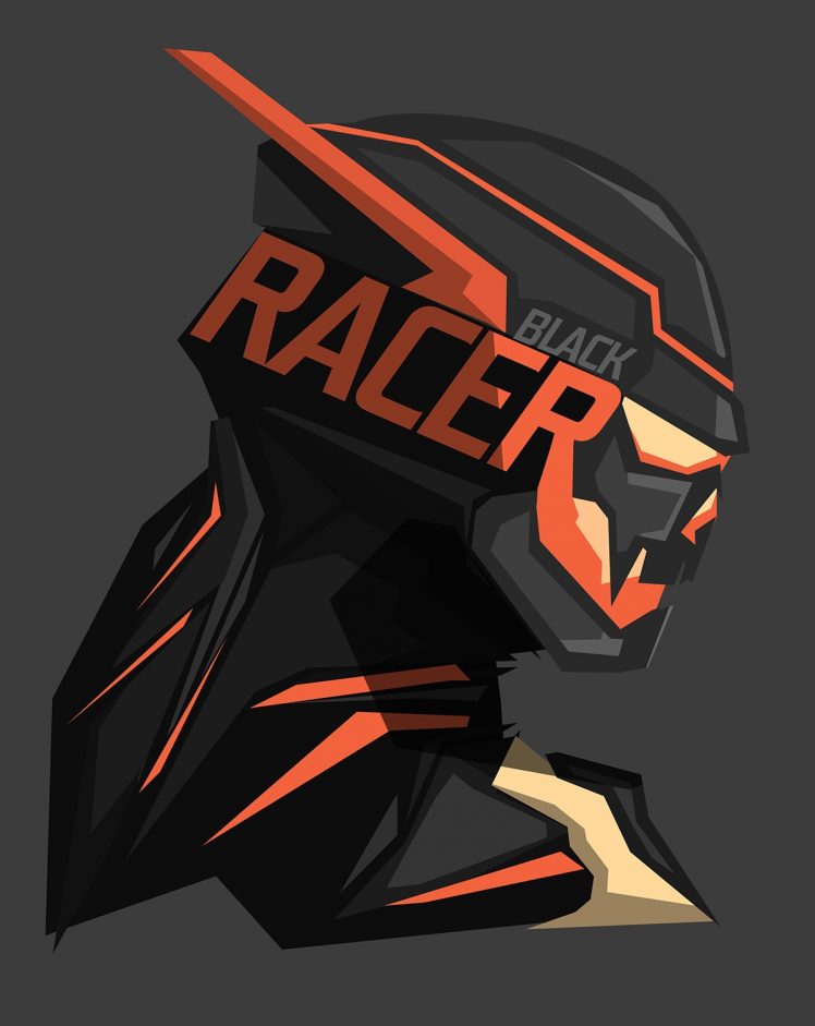 Art Black Racer Dc - HD Wallpaper 