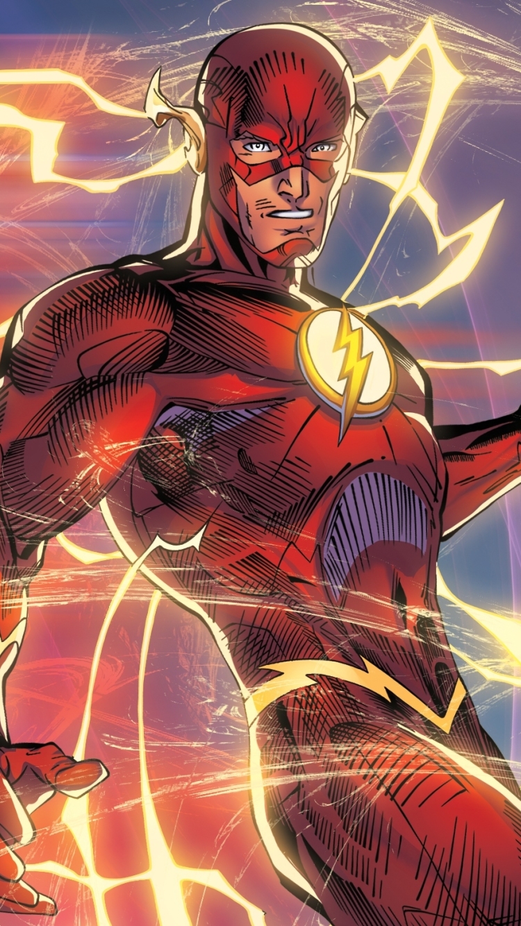 Flash Wallpaper Dc Comics 750x1334 Wallpaper Teahub Io