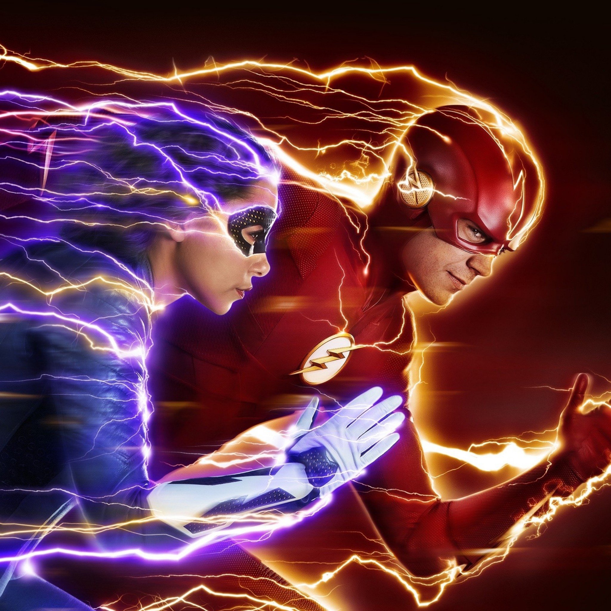 Flash And Nora - HD Wallpaper 