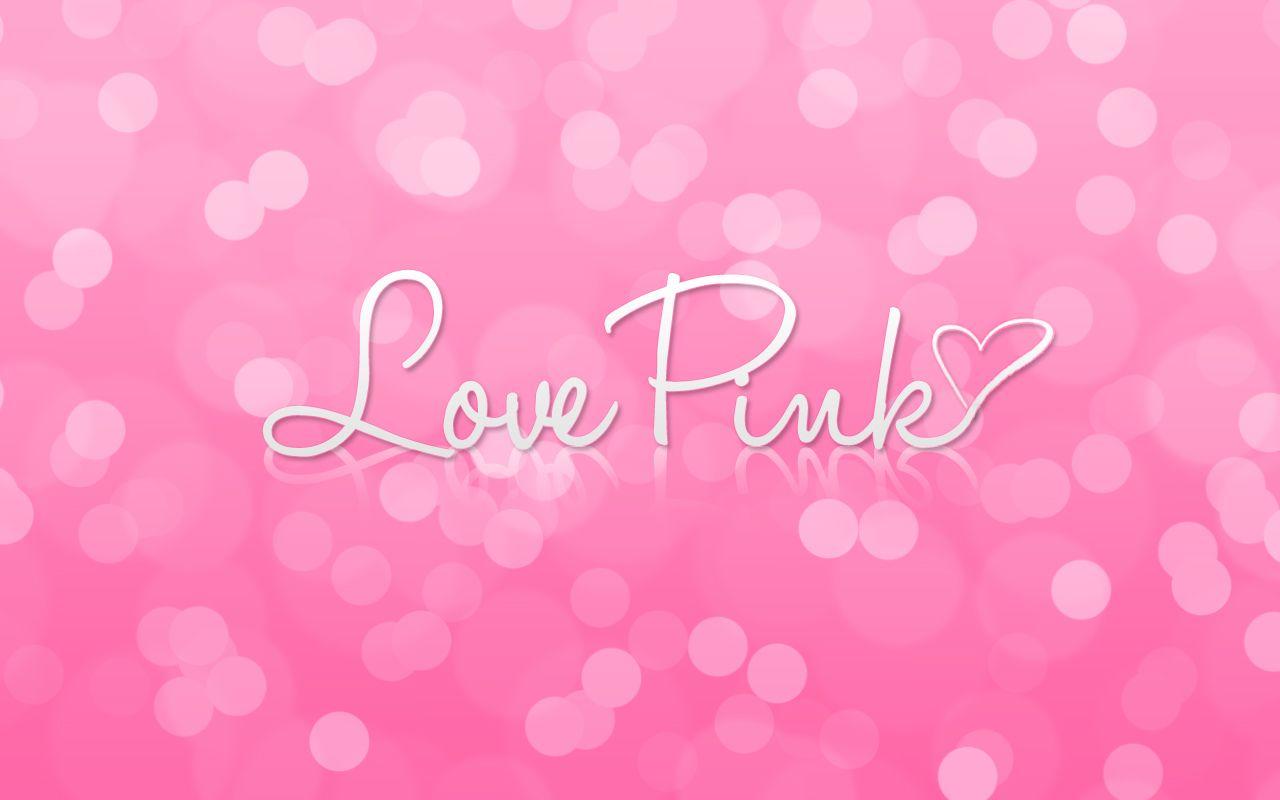 Love Pink Wallpapers For Iphone - Calligraphy - HD Wallpaper 