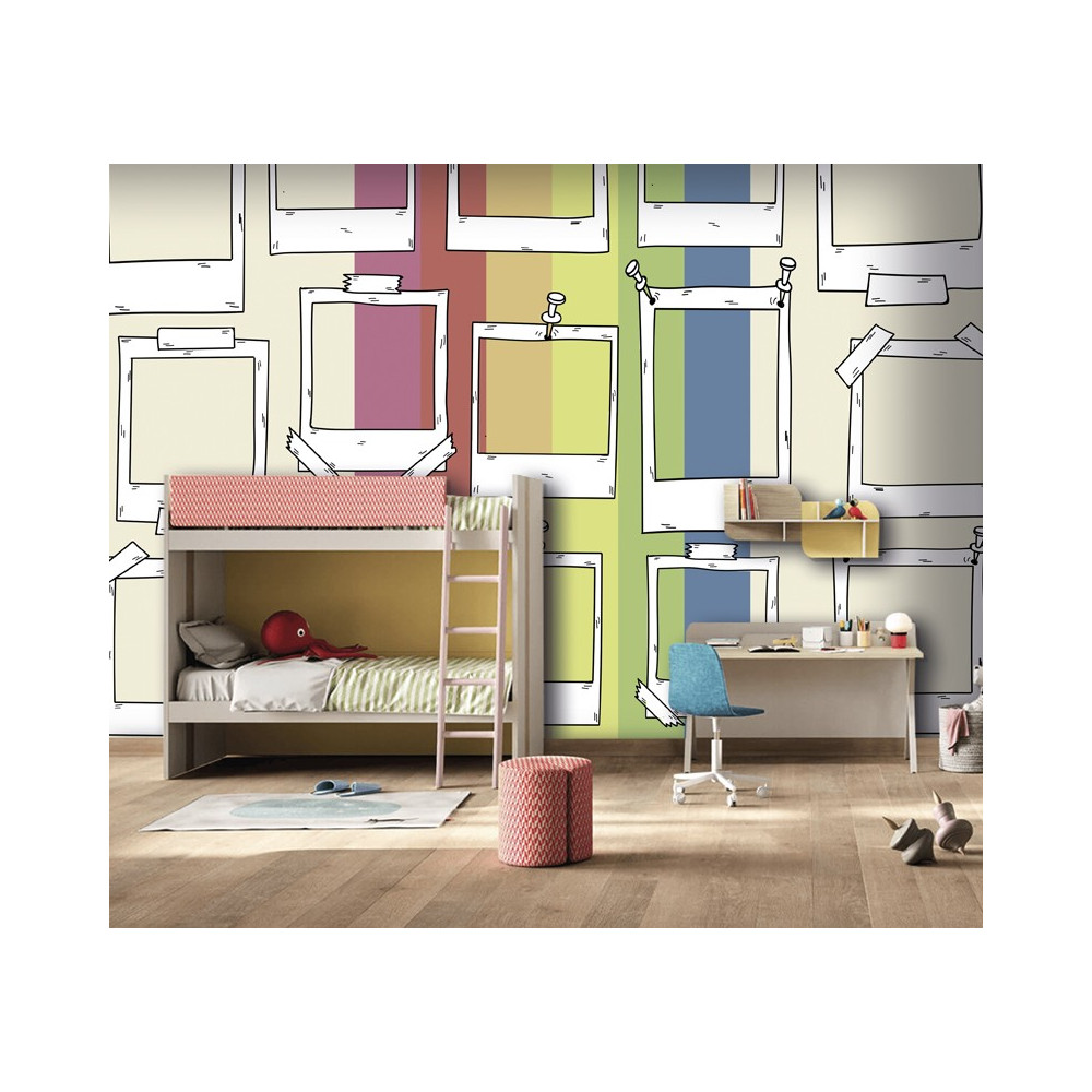 Wallpaper Adhesive - Polaroid - Wallpaper - HD Wallpaper 