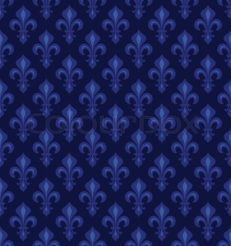 Royal Heraldic Lilies - HD Wallpaper 