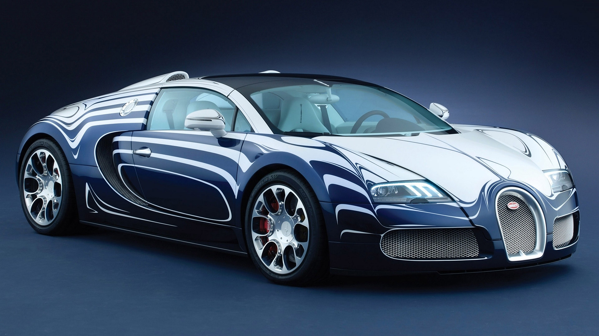 Bugatti Veyron L Or Blanc - HD Wallpaper 