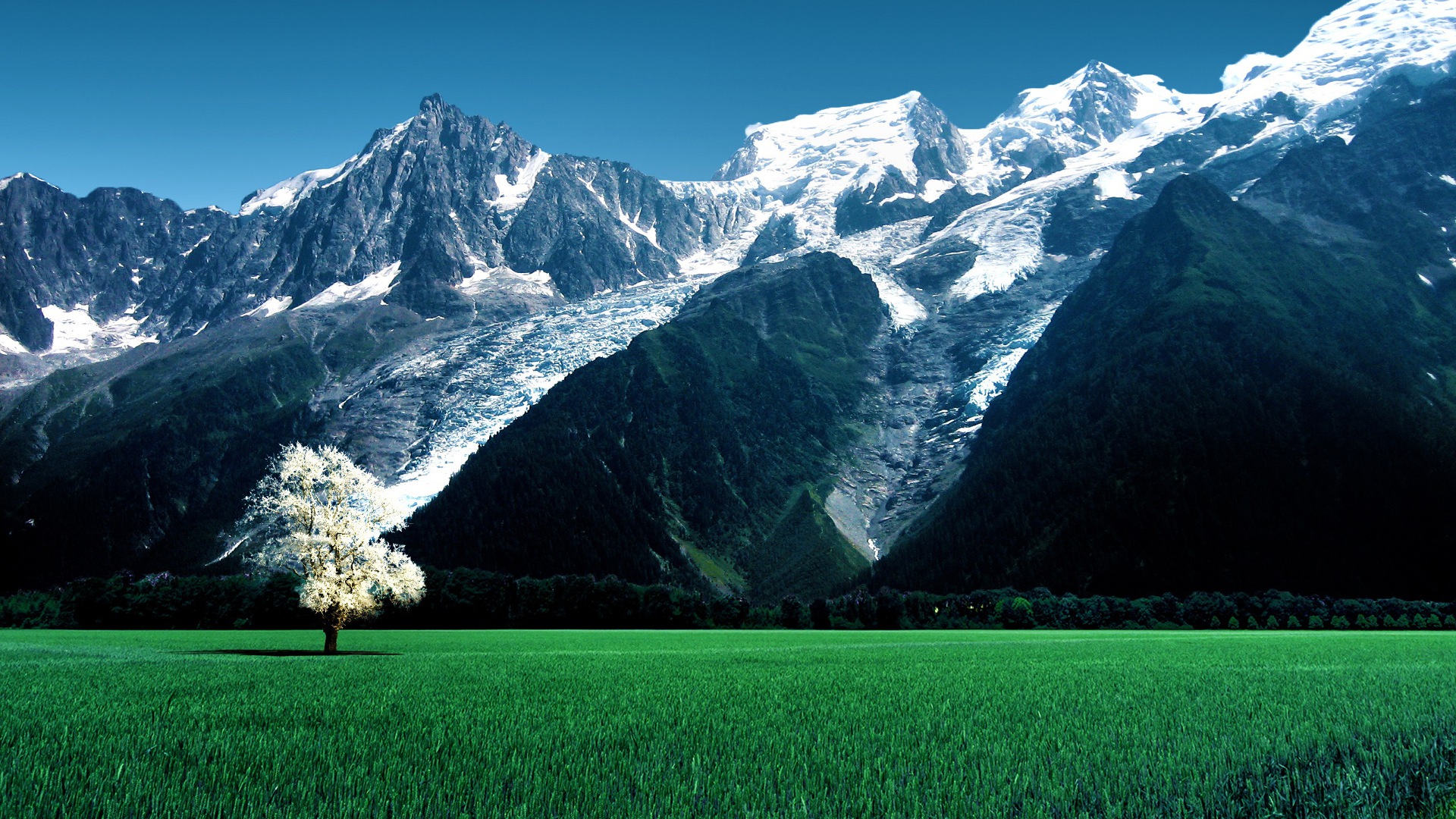 Mont Blanc Wallpapers Widescreen - HD Wallpaper 