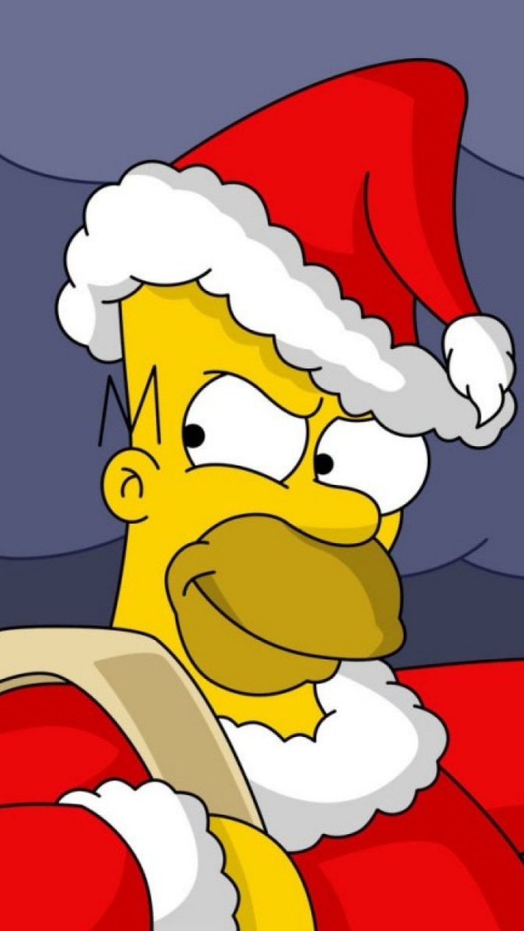 1080x1920, Wallpaper Weekends - Simpsons Christmas Wallpaper Iphone - HD Wallpaper 