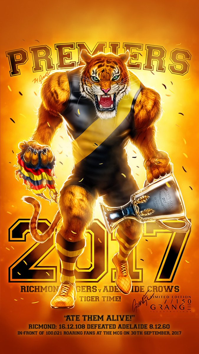 Mark Premiership Poster Richmond 2019 - HD Wallpaper 