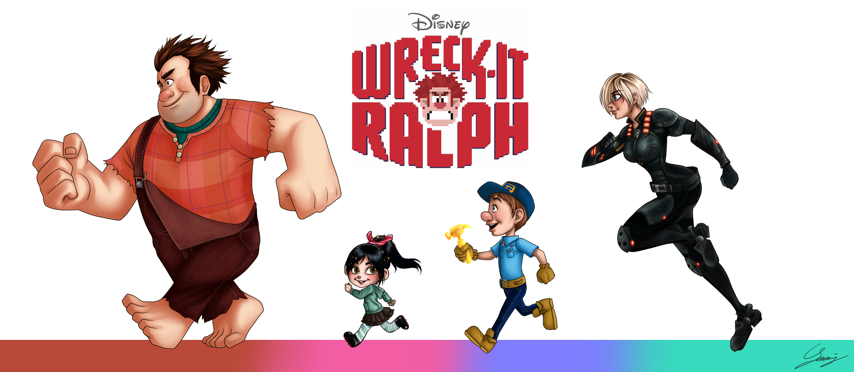 Wreck It Ralph - HD Wallpaper 