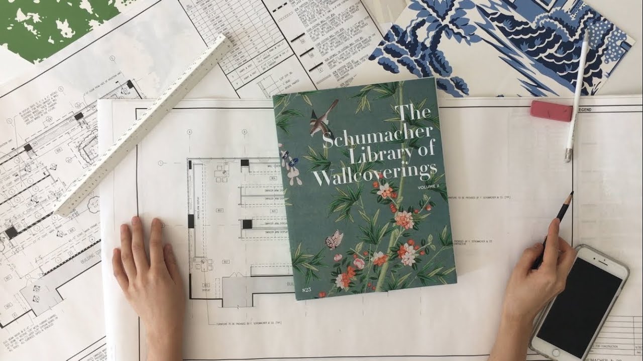 Schumacher Library Of Wallcoverings - HD Wallpaper 