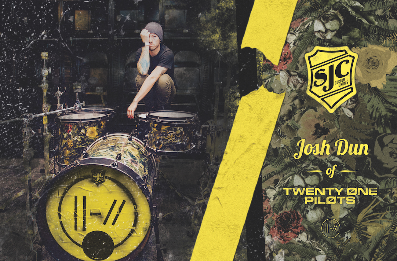 Josh Dun Trench Drum Set - HD Wallpaper 