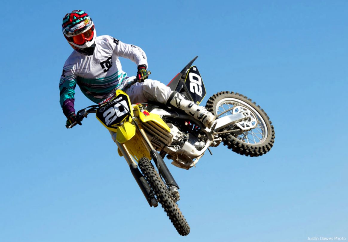 Suzuki Dirt Bikes Motorcycle Image Idea - Freestyle Motocross - HD Wallpaper 